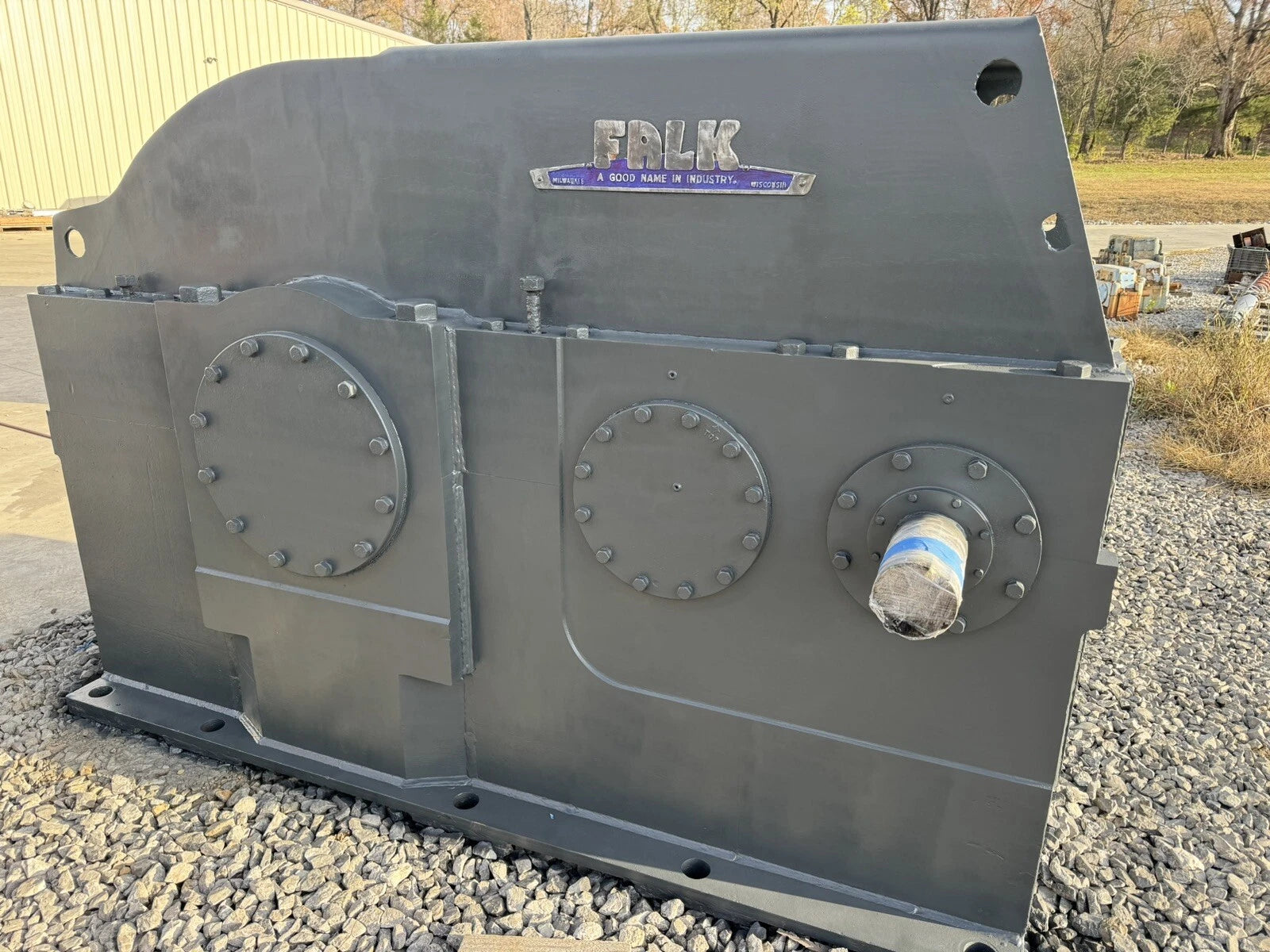 USED FALK ENCLOSED GEAR DRIVE SPEED REDUCER 38.59 RATIO 2180YN2-B