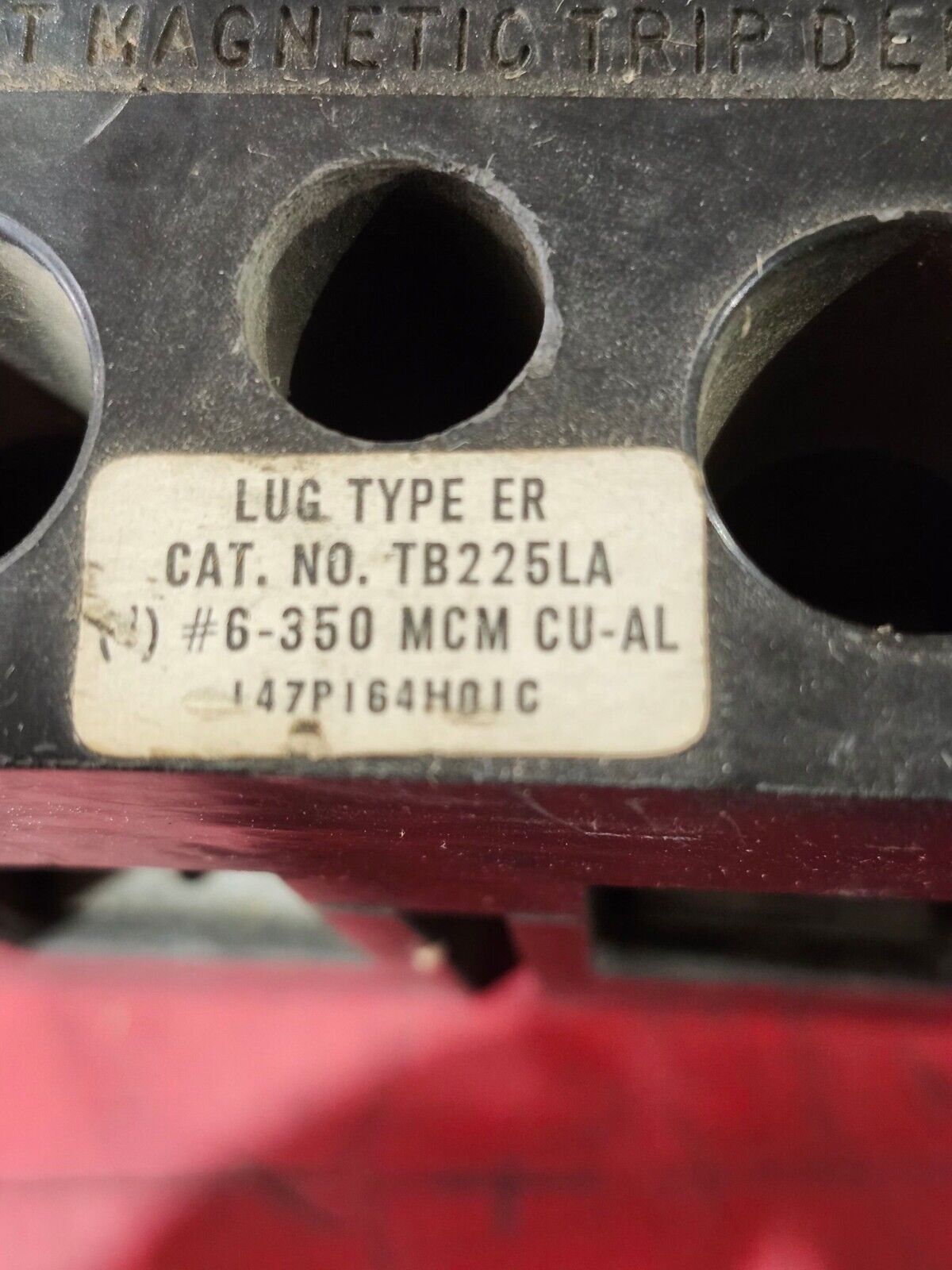 USED WESTINGHOUSE AB DE-ION 3 POLE 175AMP CIRCUIT BREAKER JA3175X