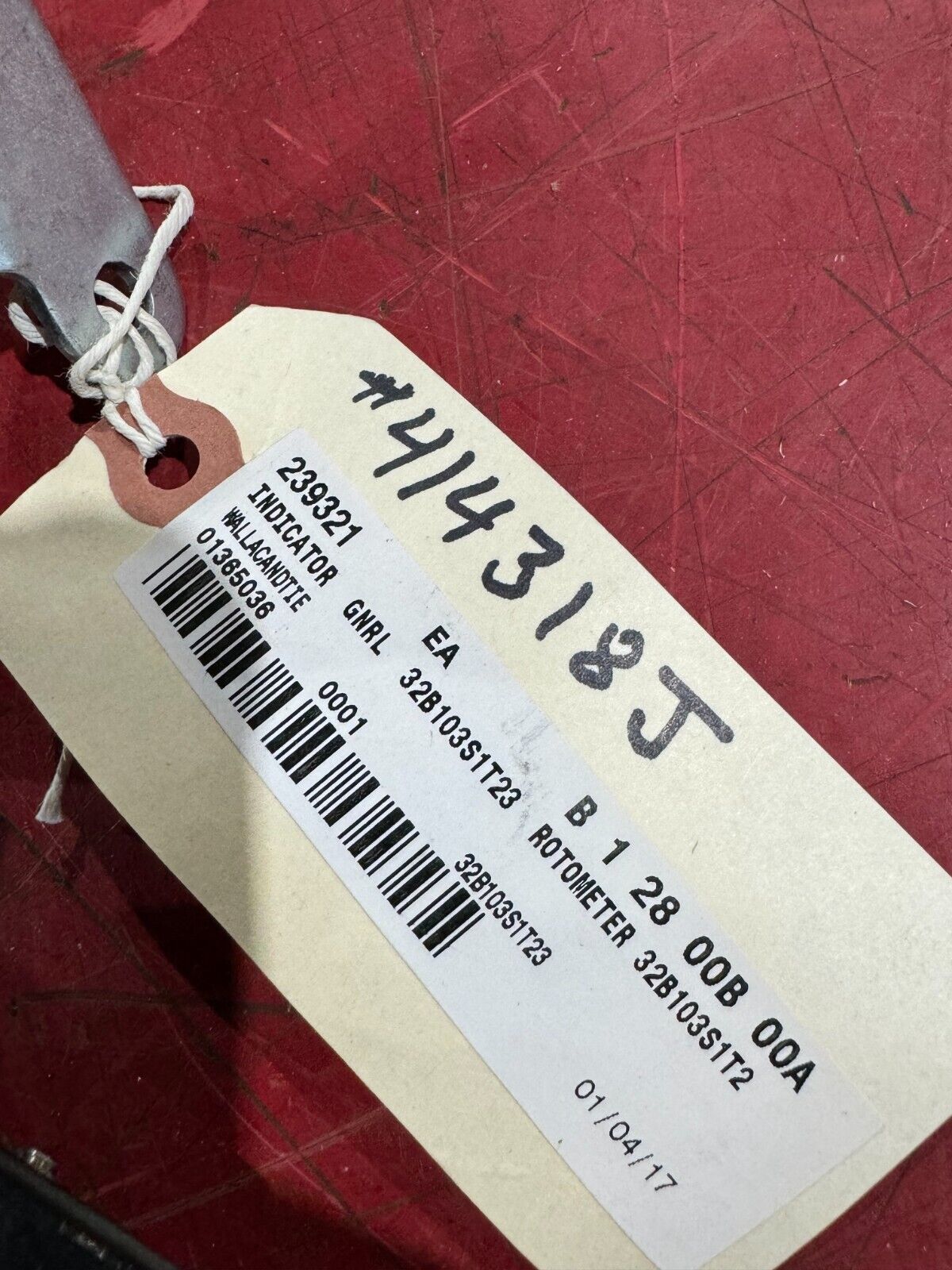 NEW UGSI INDICATOR ROTOMETER 32B103S1T23X