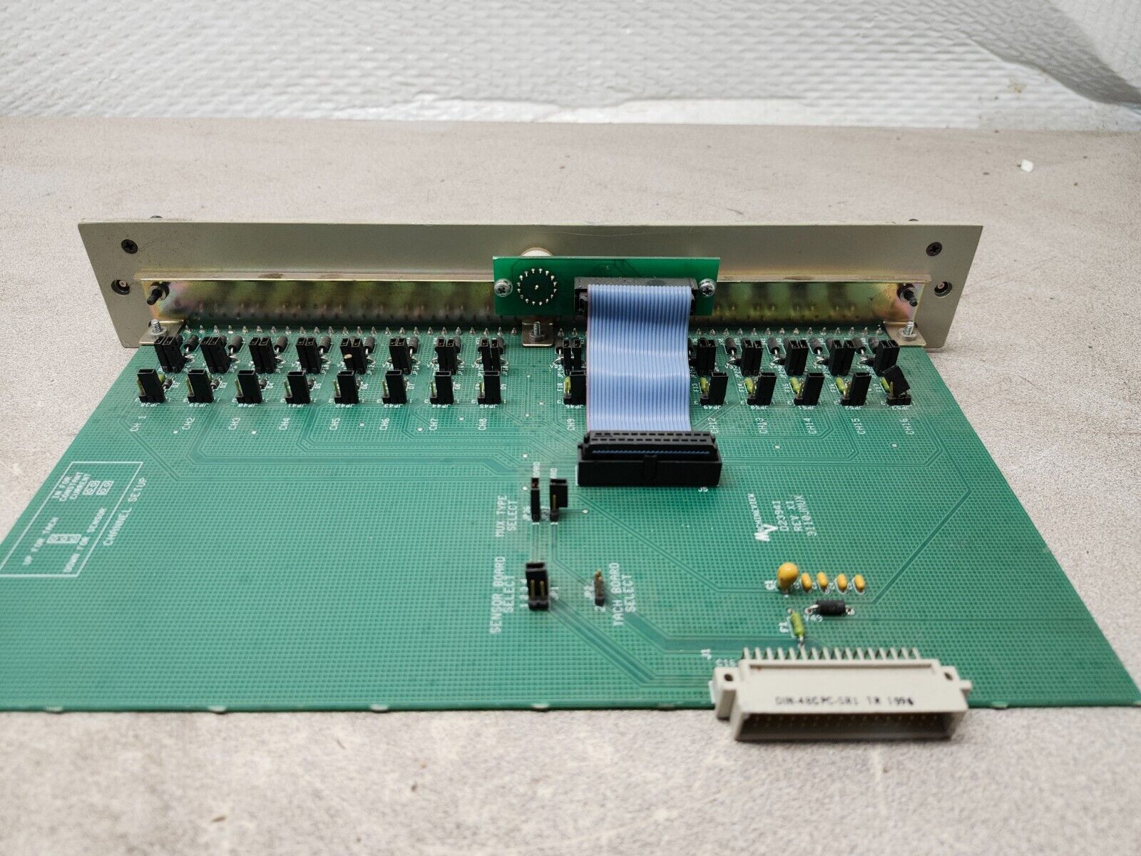 USED MACHINEVIEW MV PLC MODULE 500MUX D23941 REV X1