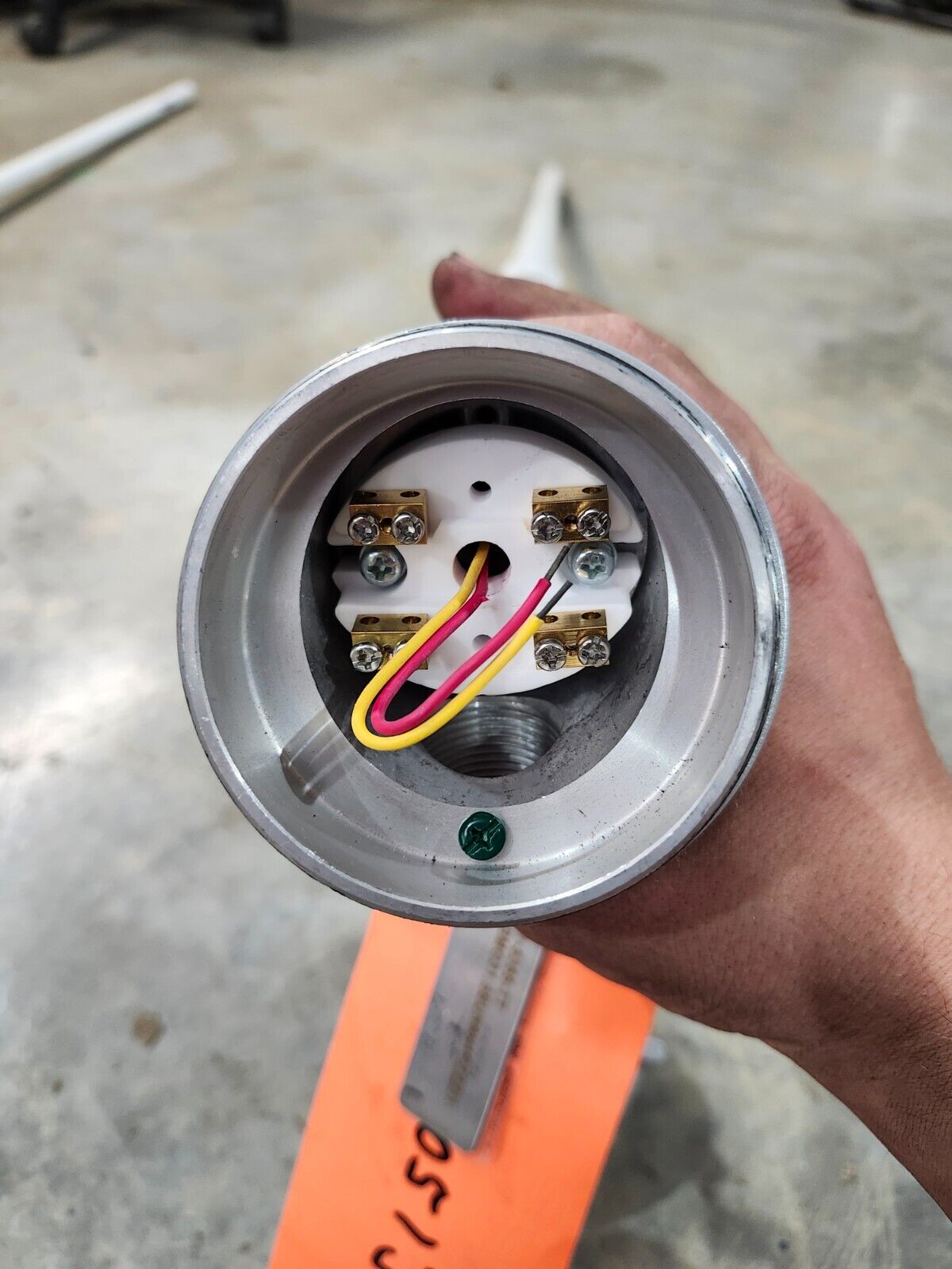 NEW NO BOX LOT OF 2 PUSHNA Thermocouple head WITH 14'' STEAM PII Model 1010PAE