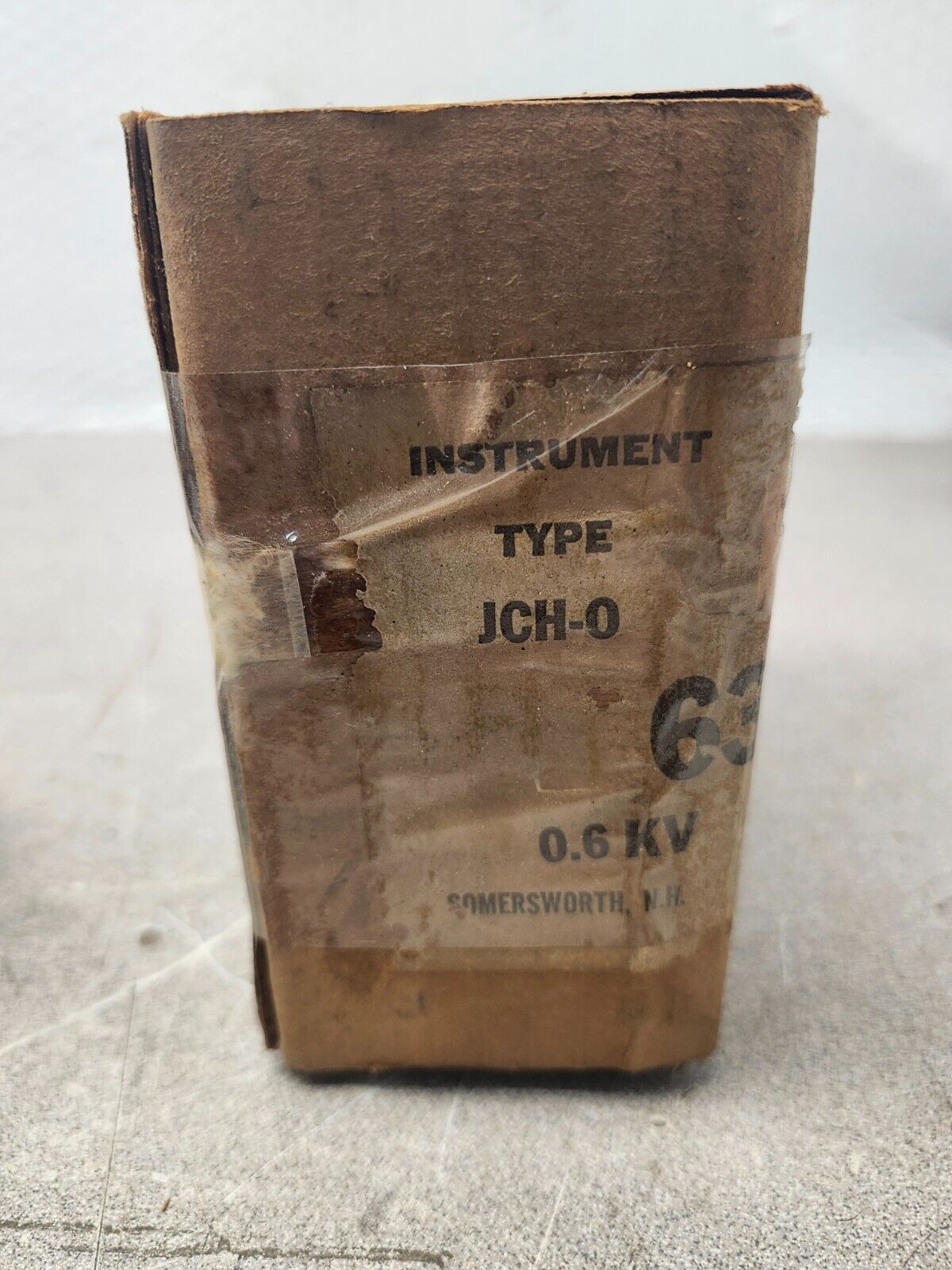 NEW IN BOX GENERAL ELECTRIC CURRENT TRANSFORMER JCH-0 800:5 AMP