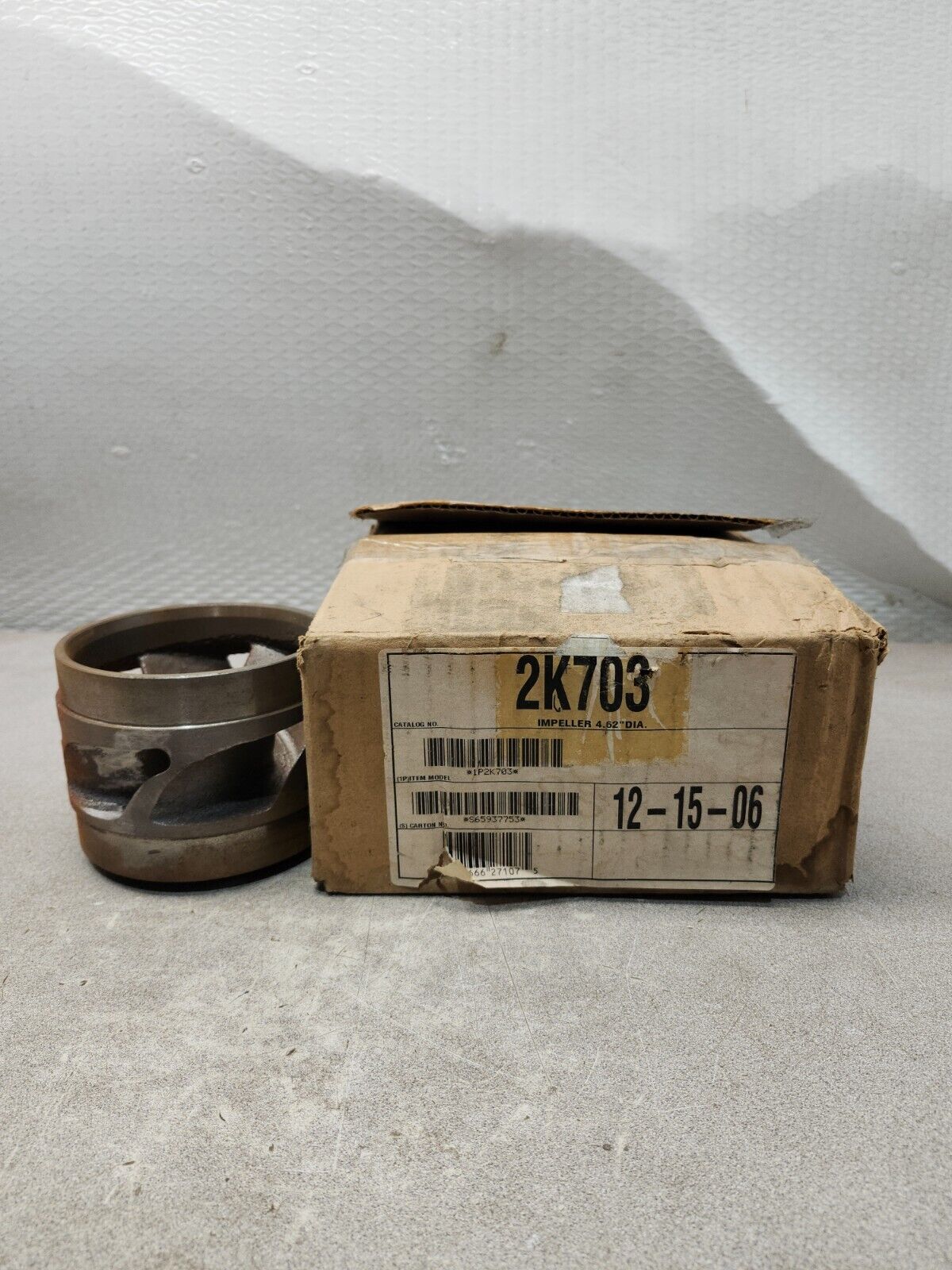NEW IN BOX XYLEM GOULDS IMPELLER 4.62" 2K703