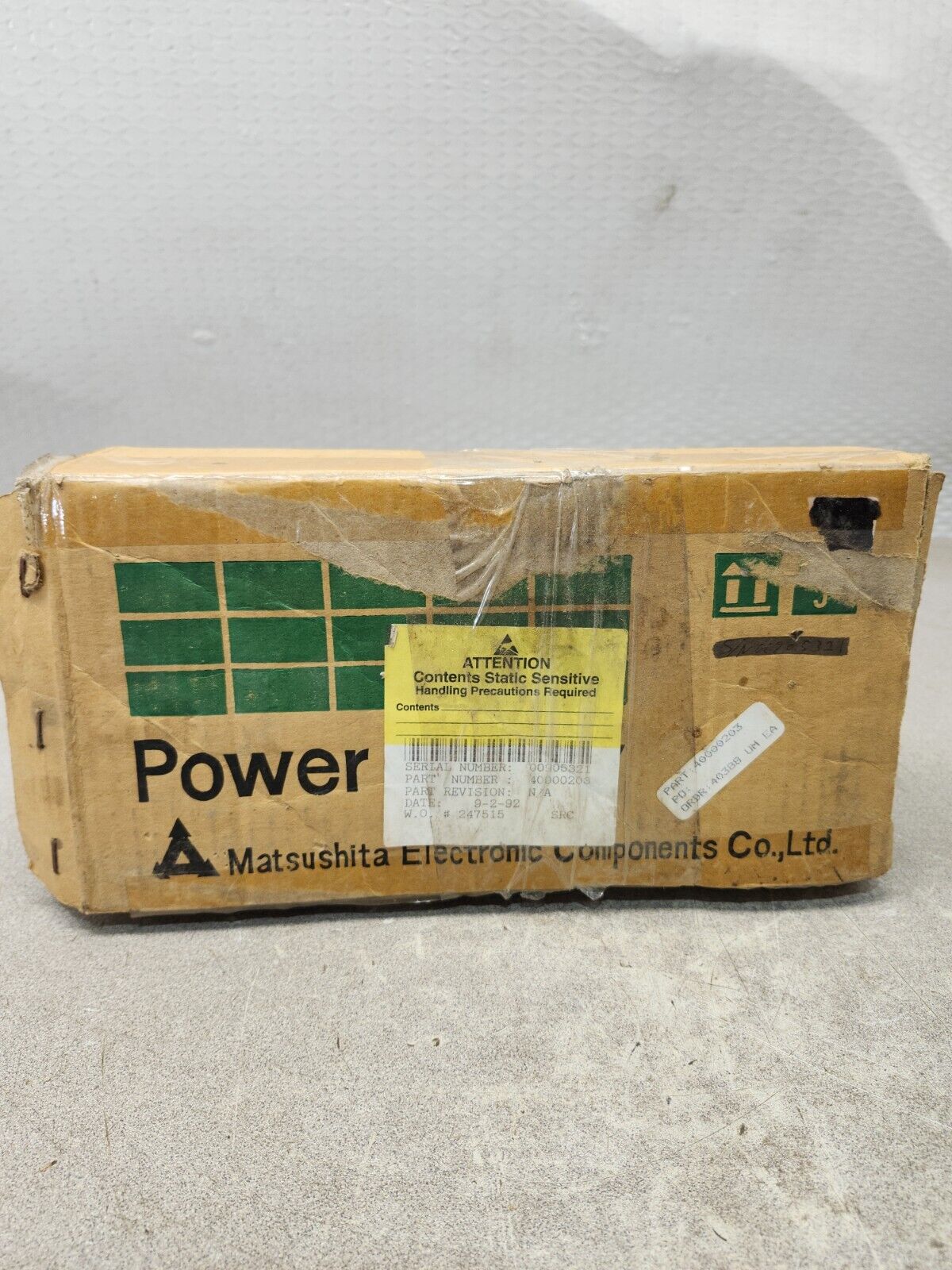 NEW IN BOX MATSUSHITA POWER SUPPLY ETU-5E50