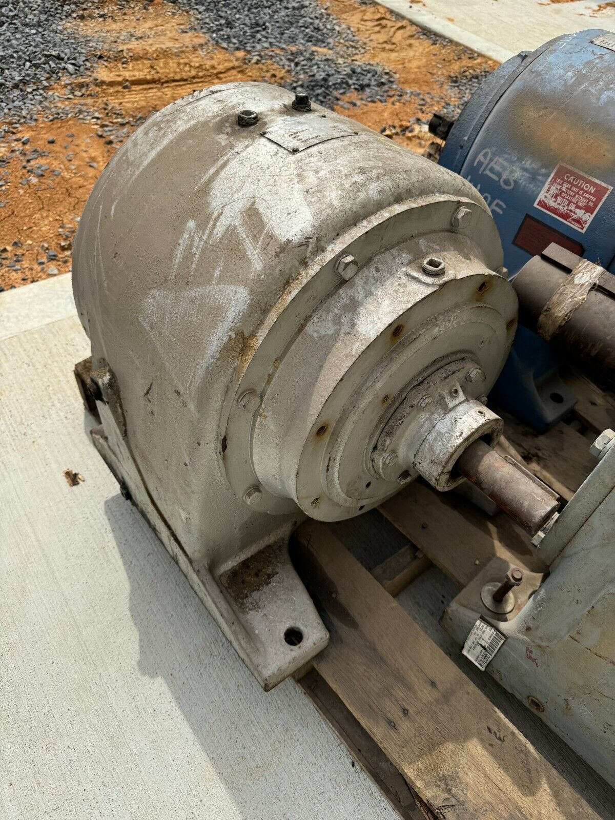 USED WESTINGHOUSE 54D GEAR DRIVE SPEED REDUCER 7.59 RATIO BH-49880-4