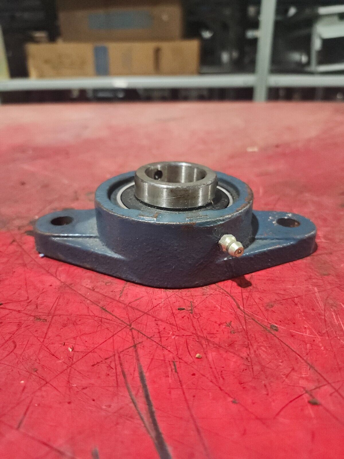 NEW NO BOX TR Flange Mount PILLOW BLOCK Bearing, 2 Bolt Flange FL206,UC206-1B