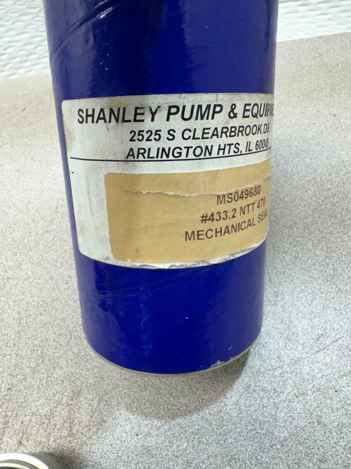 NEW SHANLEY PUMP & EQUIPMENT MS049680 MECHANICAL SEAL #433.2 NTT 470
