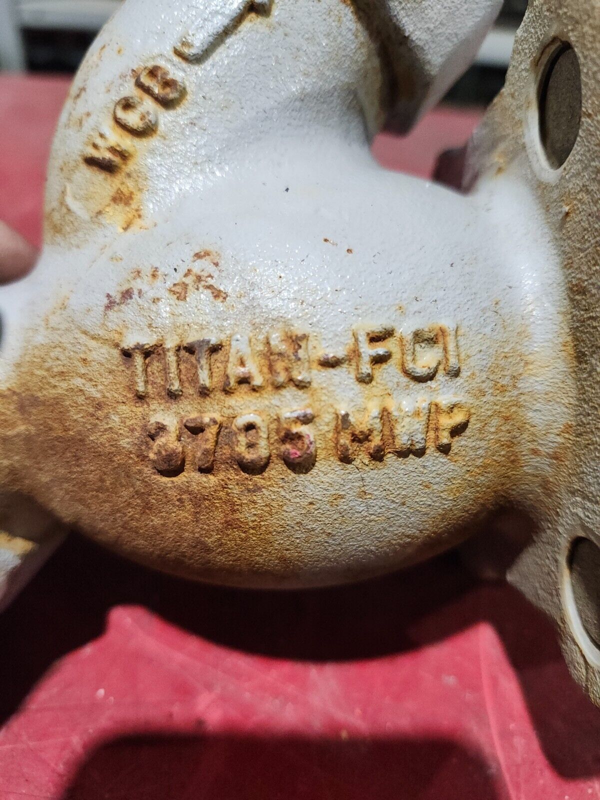 NEW NO BOX TITAN-FCI Y-strainer VALVE 3785MWP YS83