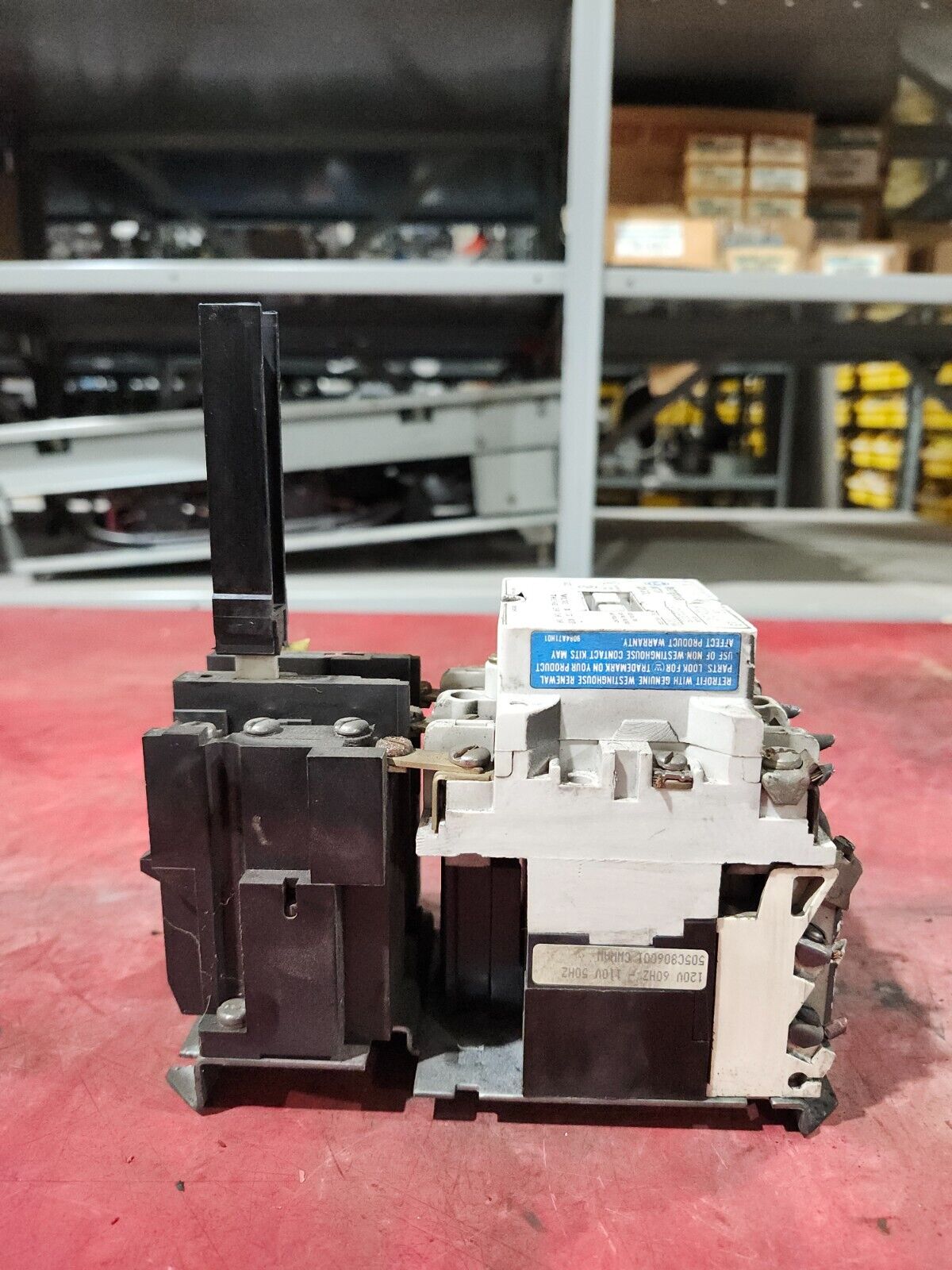 USED WESTINGHOUSE Motor Contactor A200M1CAC W/ THERMAL RELAY BA13A