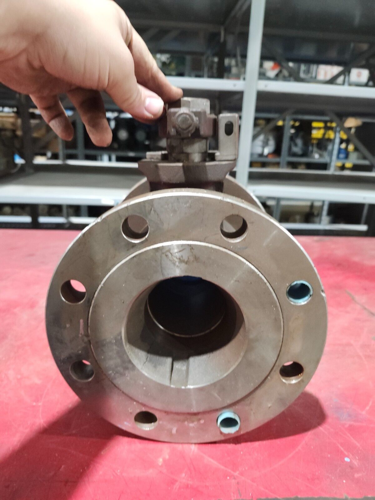 NEW NO BOX NIBCO BALL VALVE 4'' 230PSIG F510-AA-R