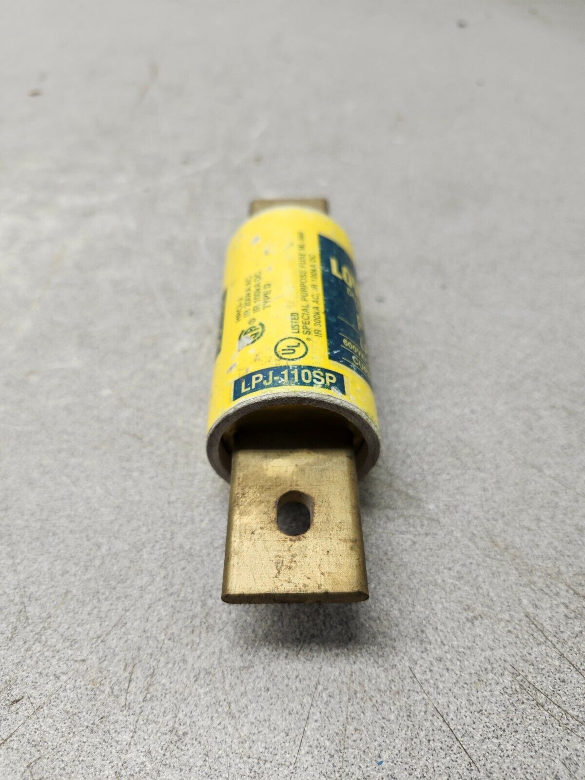 NEW NO BOX Eaton/BUSS DUAL-ELEMENT TIME-DELAY FUSE LPJ-110SP