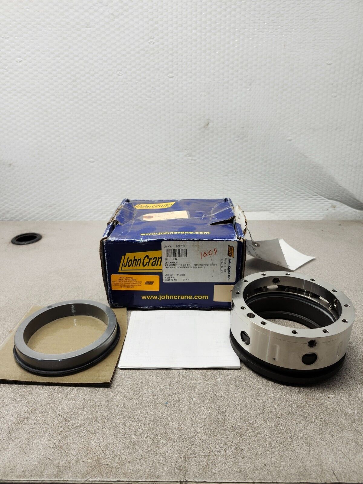 NEW IN BOX JHON CRANE SEAL ASSEMBLY SIZE 1'' TYPE 85B1