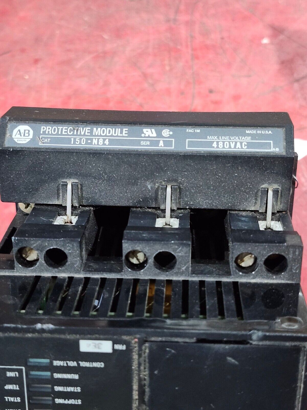 USED ALLEN BRADLEY MOTOR CONTROL 150-A24NBDE-8E4