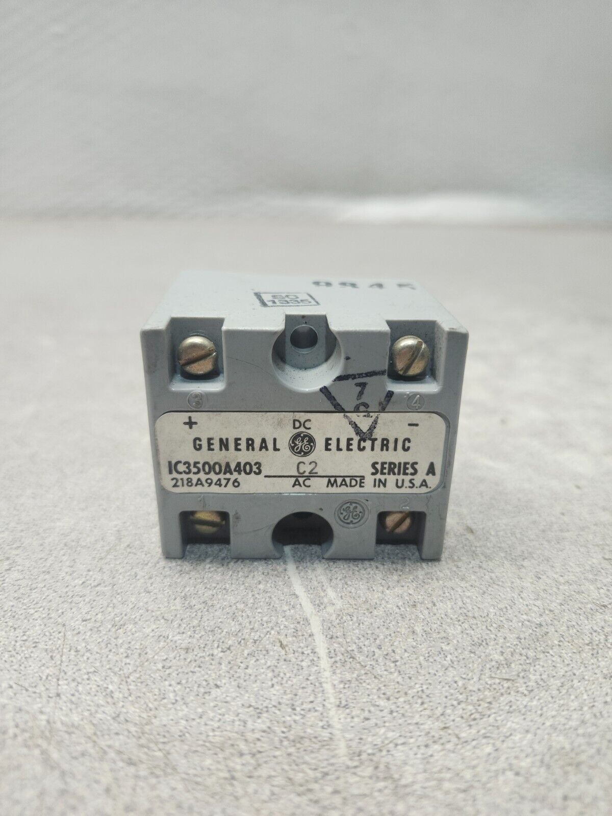 USED GENERAL ELECTRIC RECTIFIER IC3500A403C2