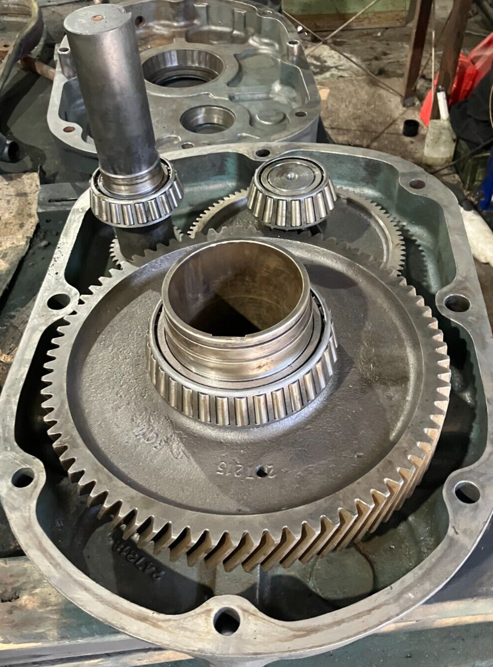 DODGE TAPER BORE SIZE 7 SHAFT MOUNT GEAR REDUCER 15.23 RATIO TXT715T 247160