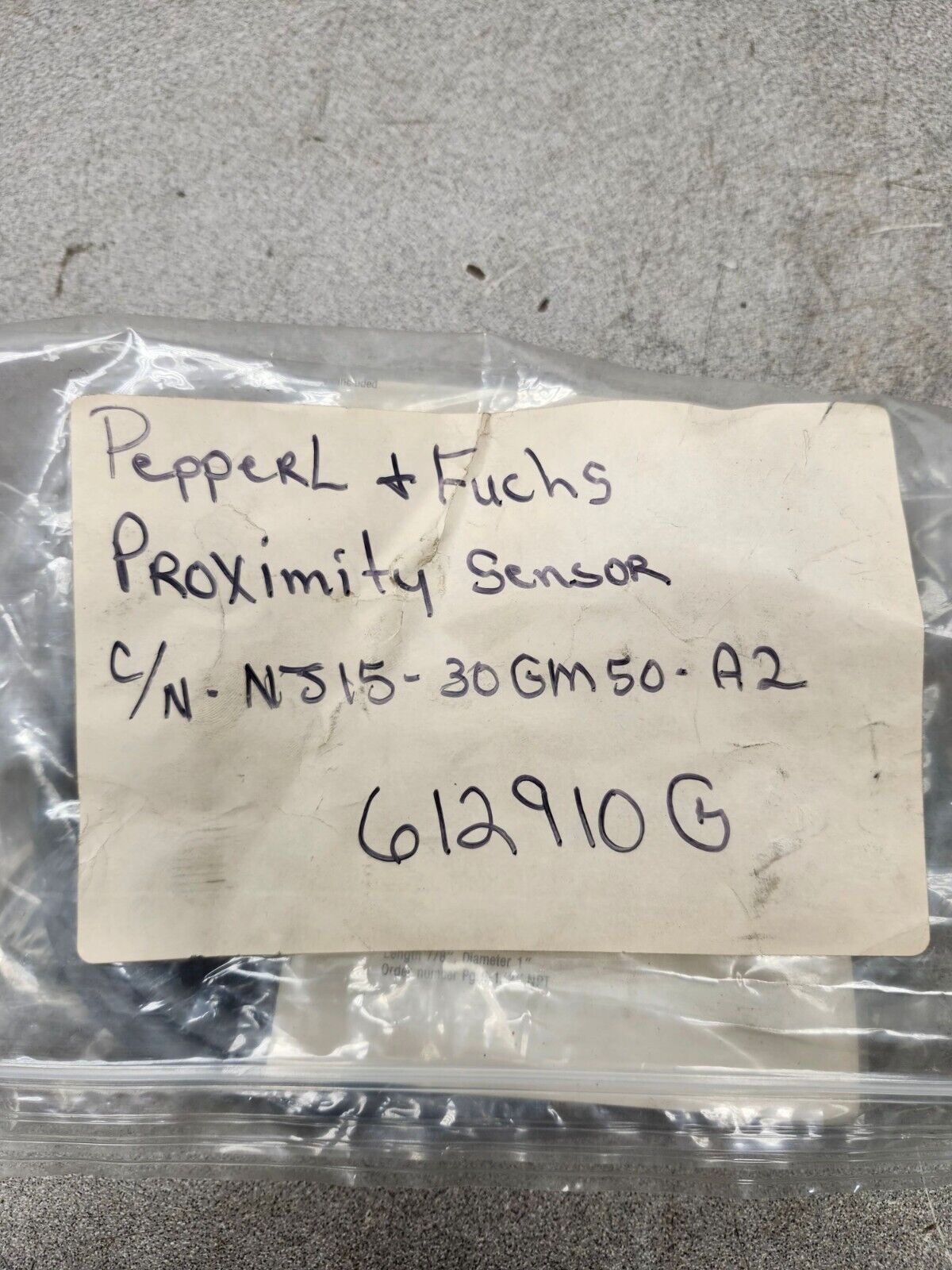 NEW PEPPERL FUCHS PROXIMITY SWITCH NJ15-30GM50-A2