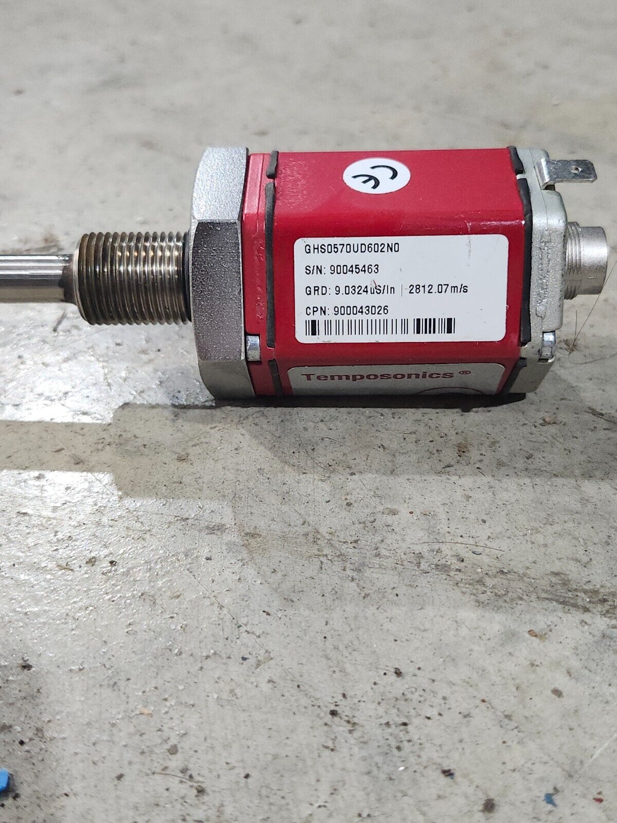 NEW NO BOX MTS TEMPOSONICS LINEAR POSITION SENSOR GHS0570UD602N0