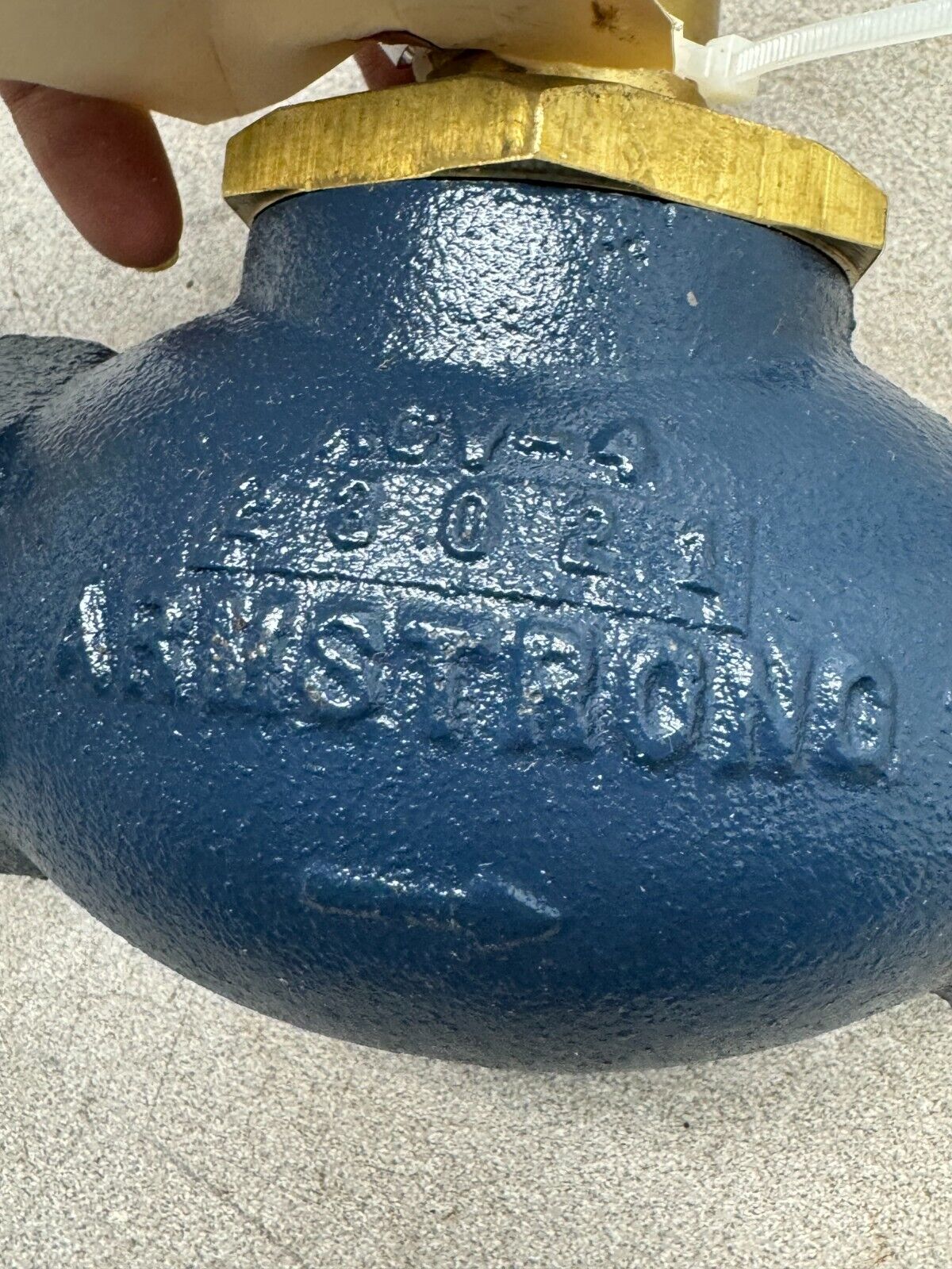 NEW ARMSTRONG 1" ORFICE VALVE ACV4BLEM *NO COIL*