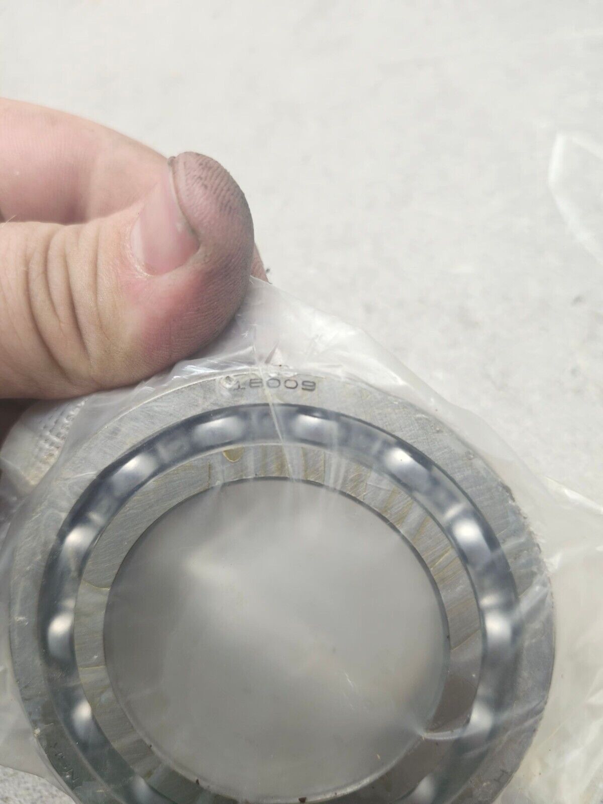 NEW NO BOX NSK DEEP GROOVE BALL BEARING OPEN, NO SEALS 18009