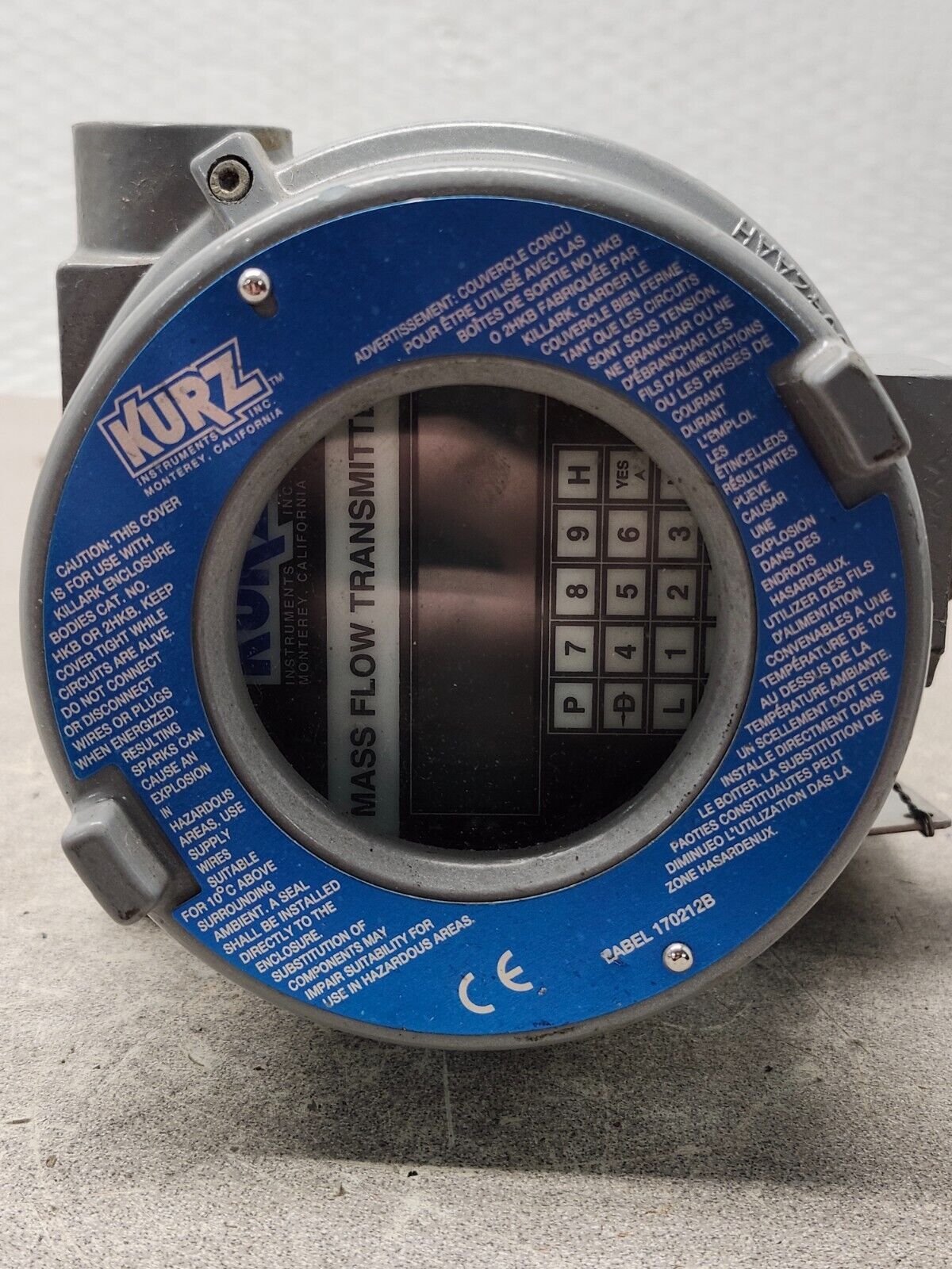 NEW NO BOX KURZ INSTRUMENTS MASS TRANSMITTER 454FT-12-12