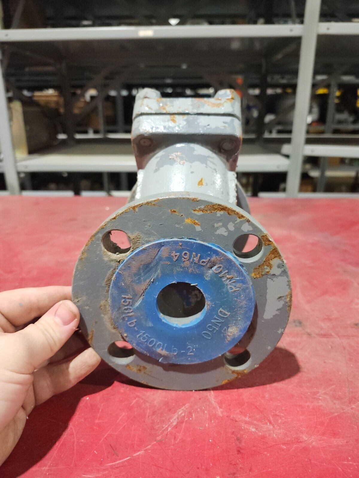 NEW NO BOX TITAN FCI FLANGED WYE 2'' VALVE ZQ8612 YS81