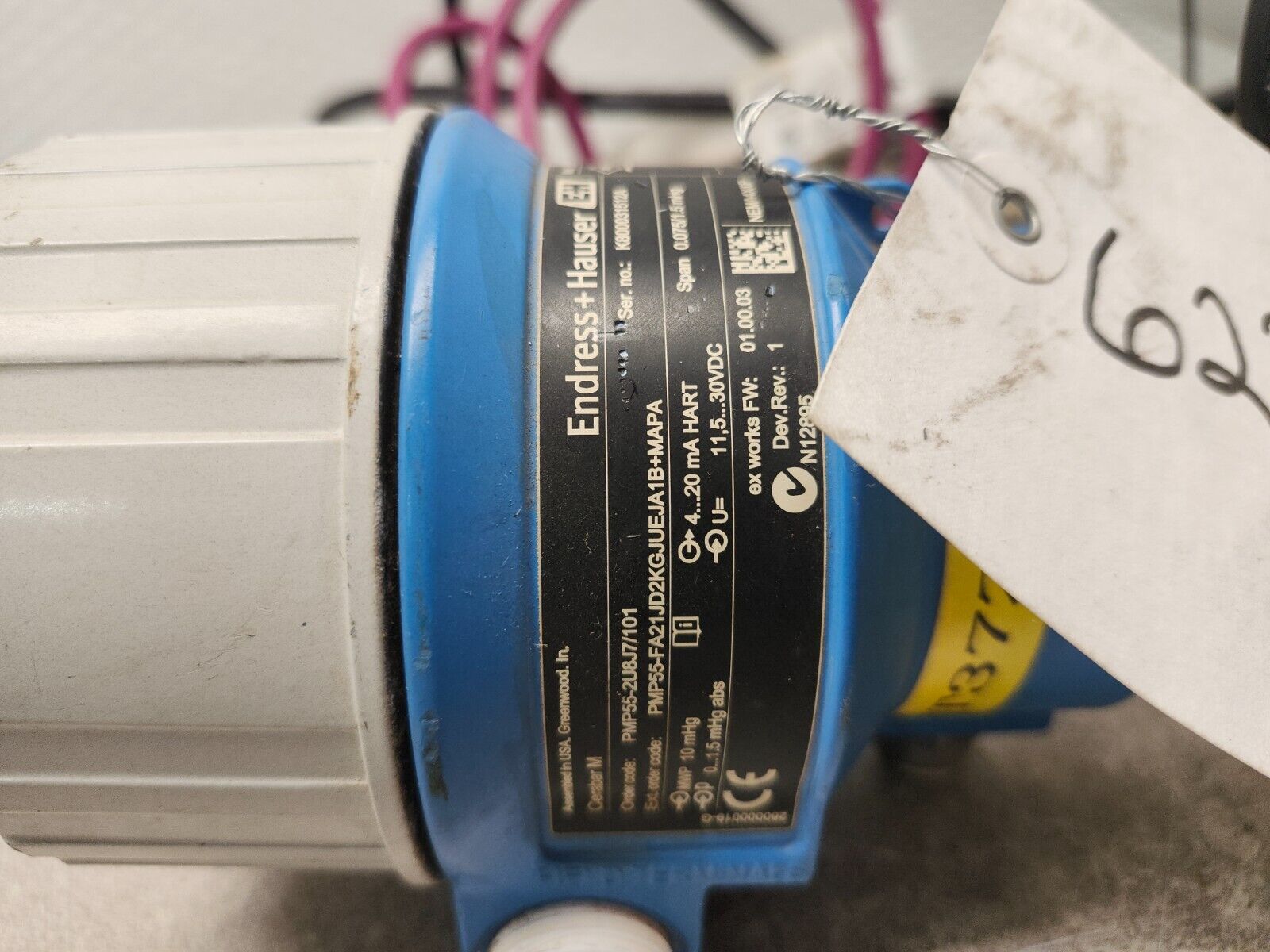 NEW NO BOX ENDRESS+HAUSER Pressure Transmitter PMP55-2U8J7/101