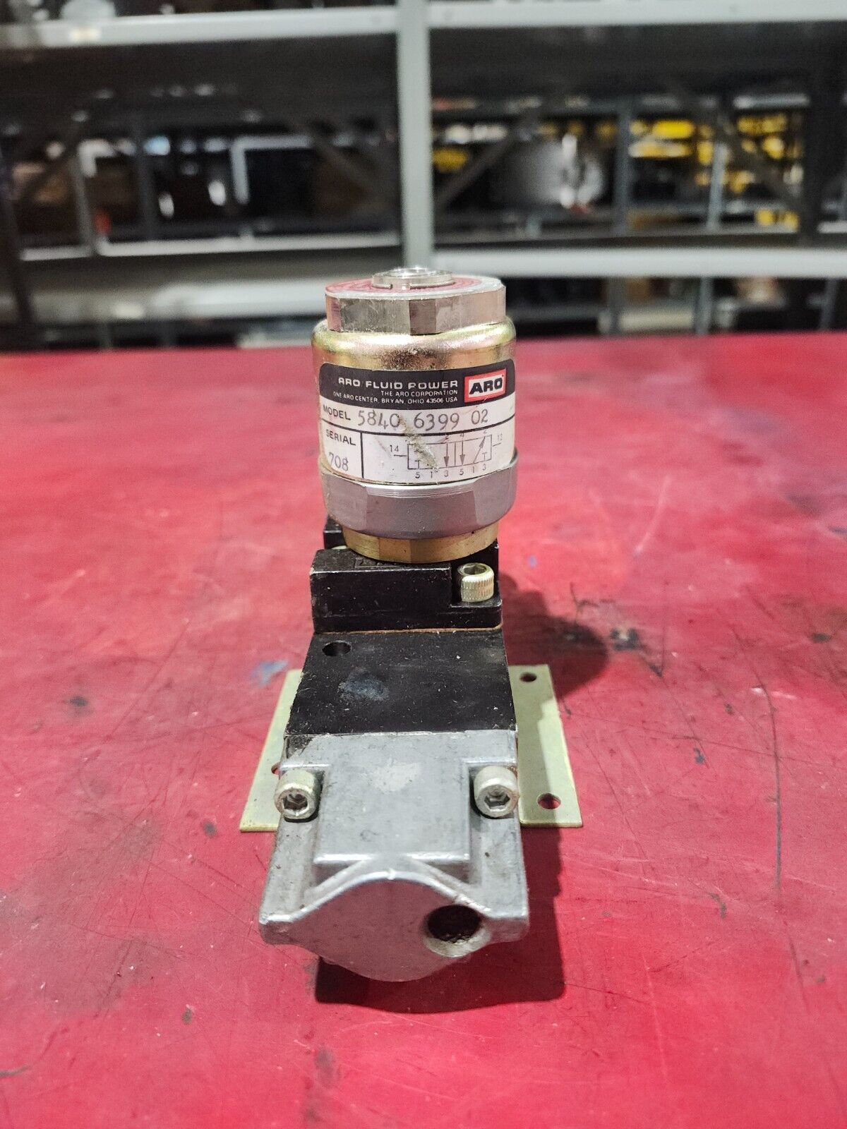 USED ARO Fluid Power Pneumatic Valve 5840 6399 02