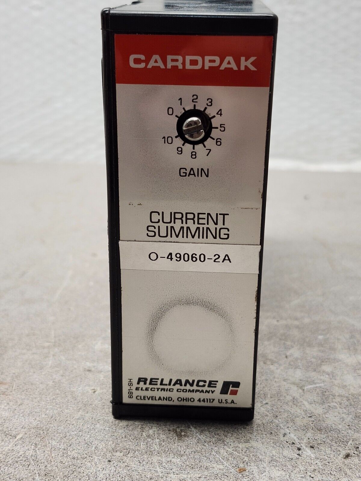 NEW IN BOX RELIANCE ELECTRIC CARDPAK RECTIFIER 0-49060-2A