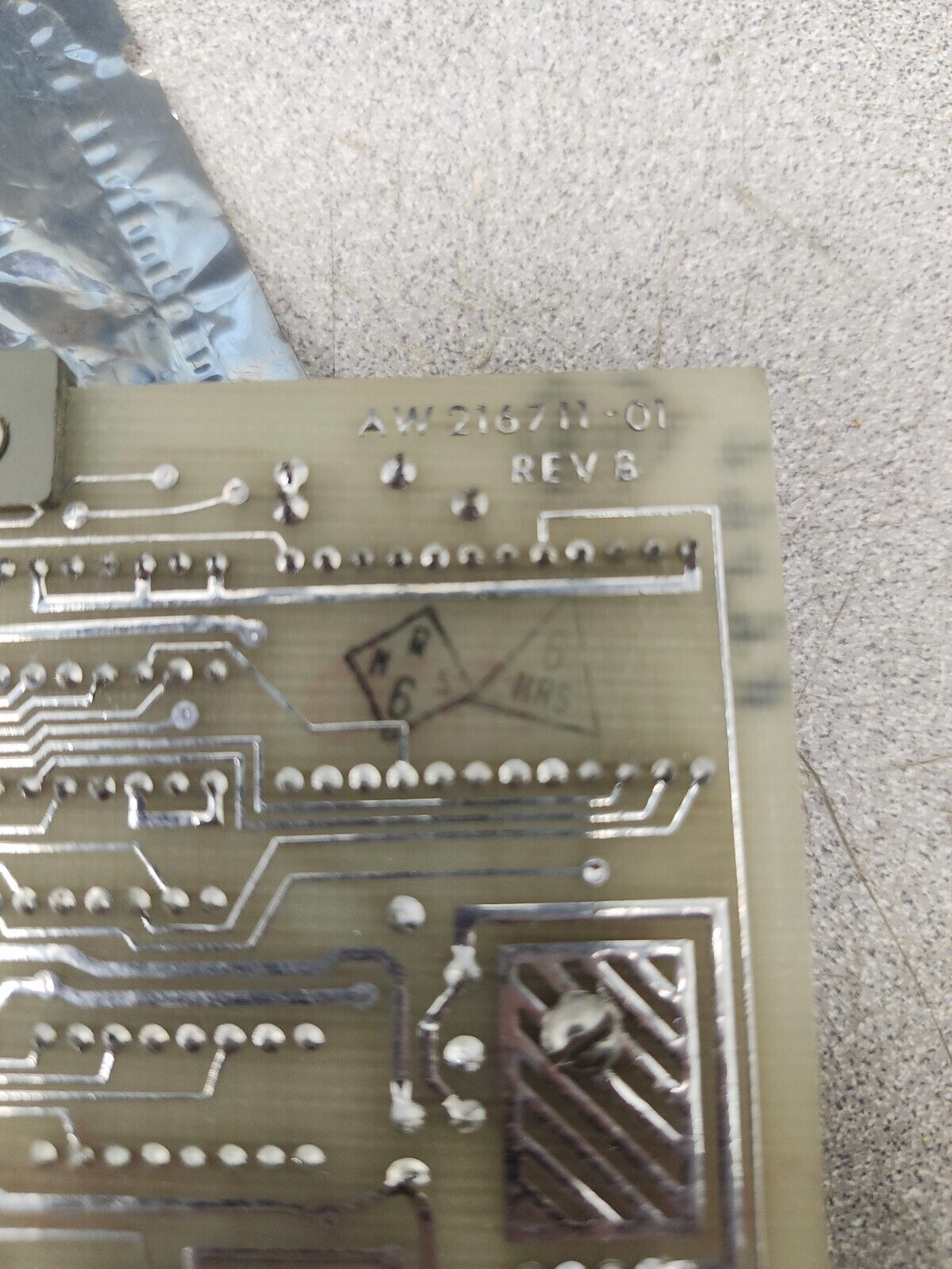 NEW IN BAG HRSCO DUAL BANK PROM CIRCUIT BOARD 55197501 REV. C