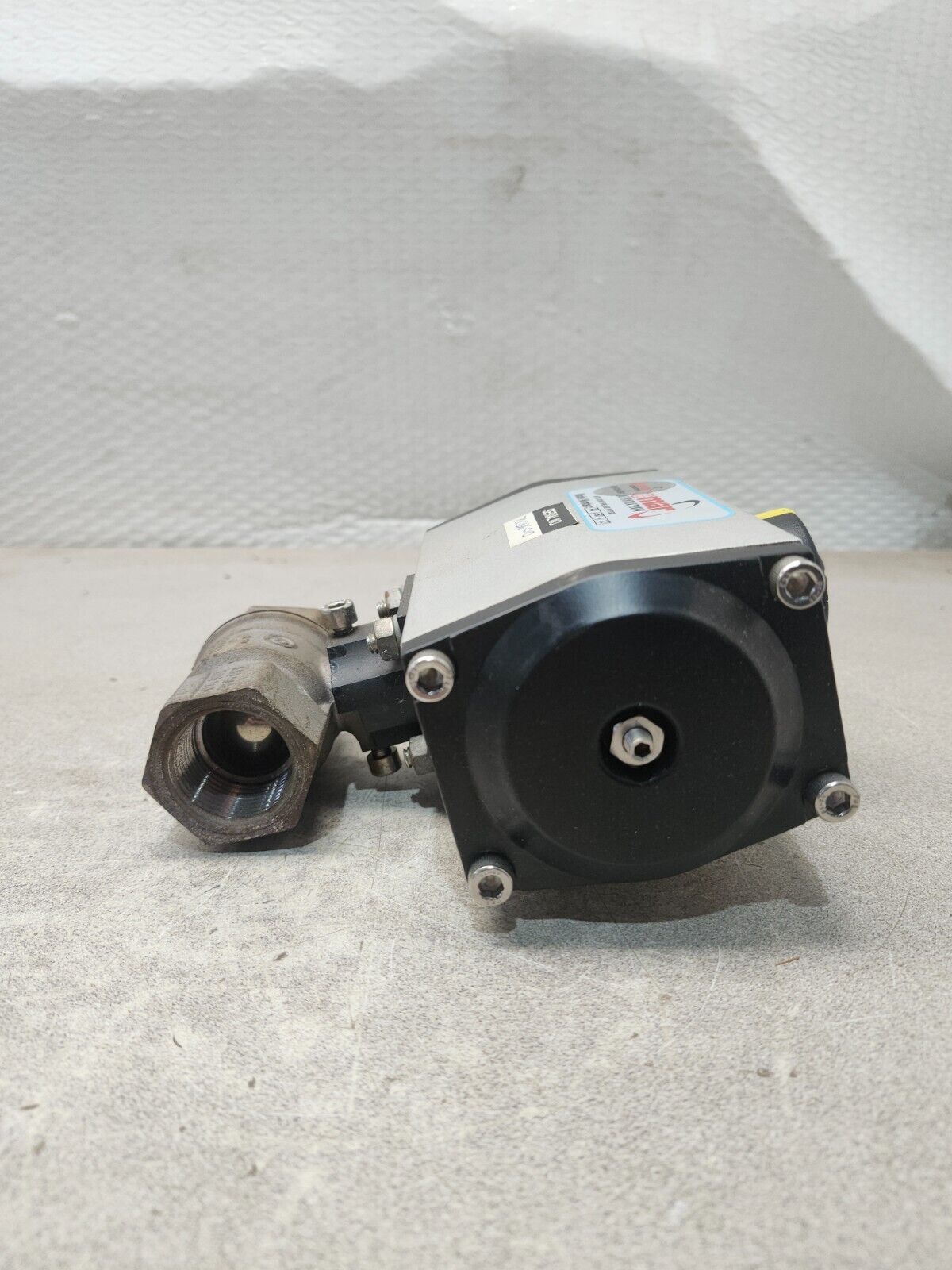 NEW NO BOX JOMAR AUTOMATION ACTUATOR W/ 1'' VALVE AS-60-12