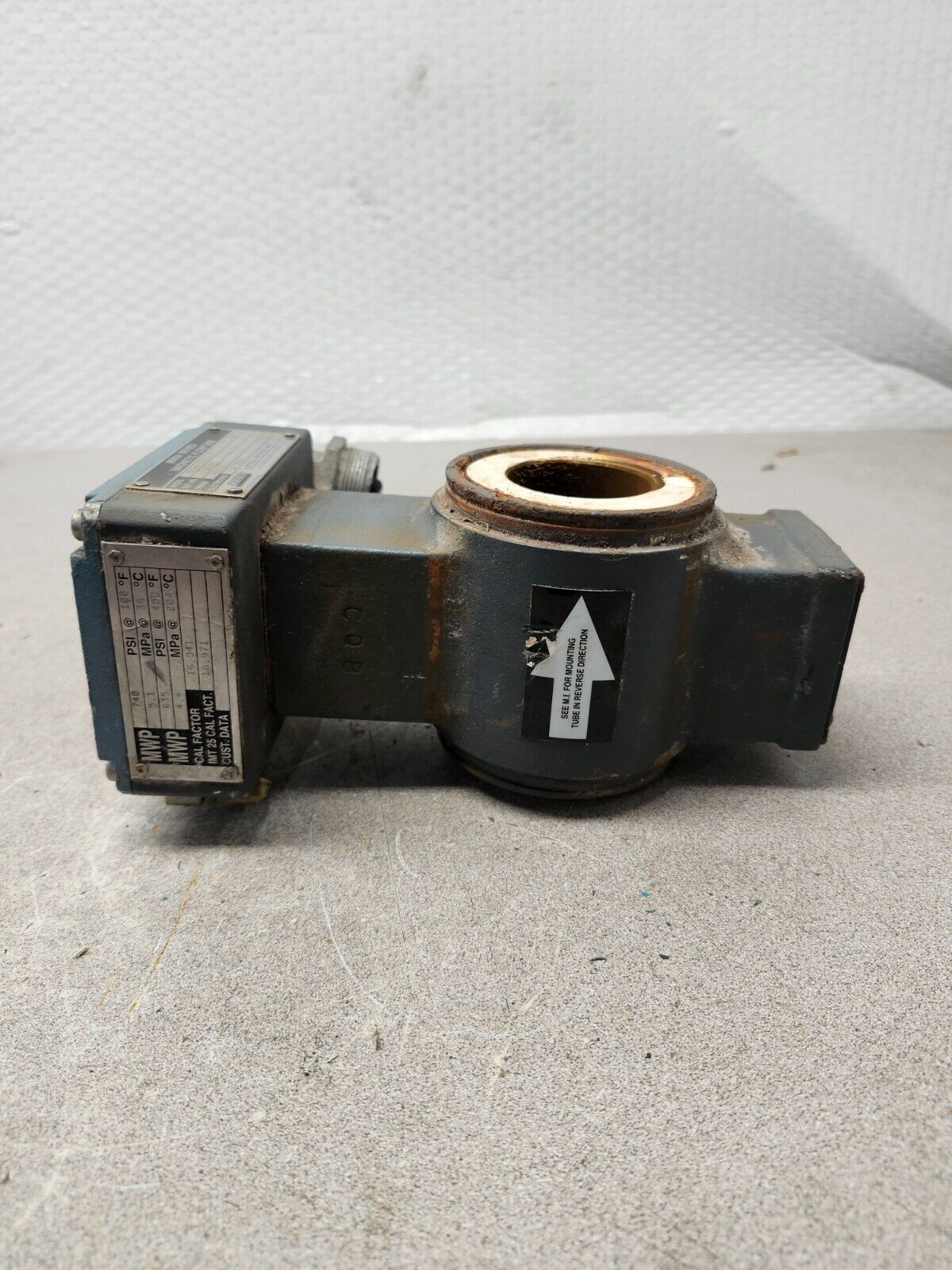 USED FOXBORO MAGNETIC FLOWTUBE 801HA-WCR-PJGFGZ-A SERIES 8000A