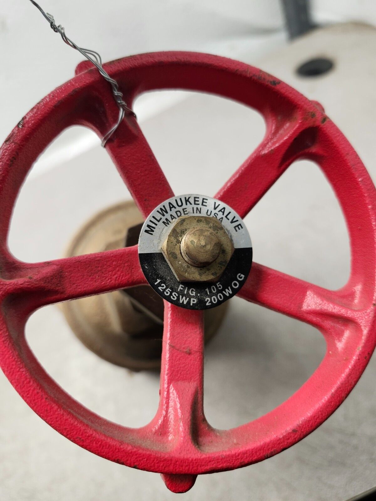 NEW Milwaukee Gate Valve Brass, Long Stem Valve, Fig. 105 125SWP 200 WOG