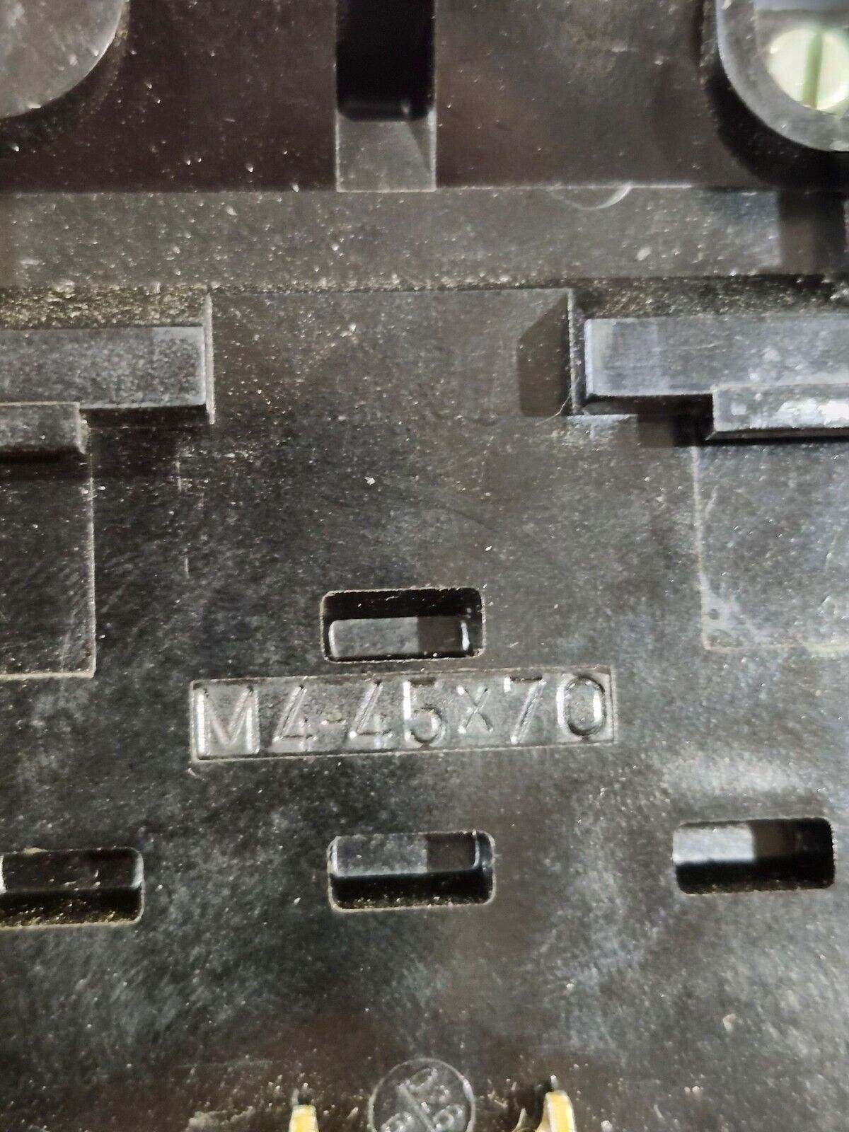 USED SIEMENS MANUAL MOTOR PROTECTOR MSP10C