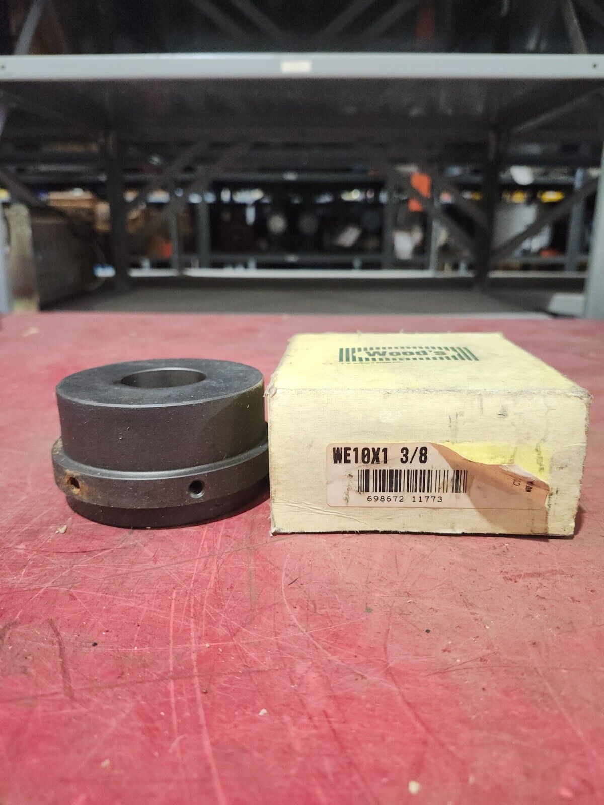 NEW IN BOX TB WOODS 3/8'' STL D-Flex Hub WE10X1