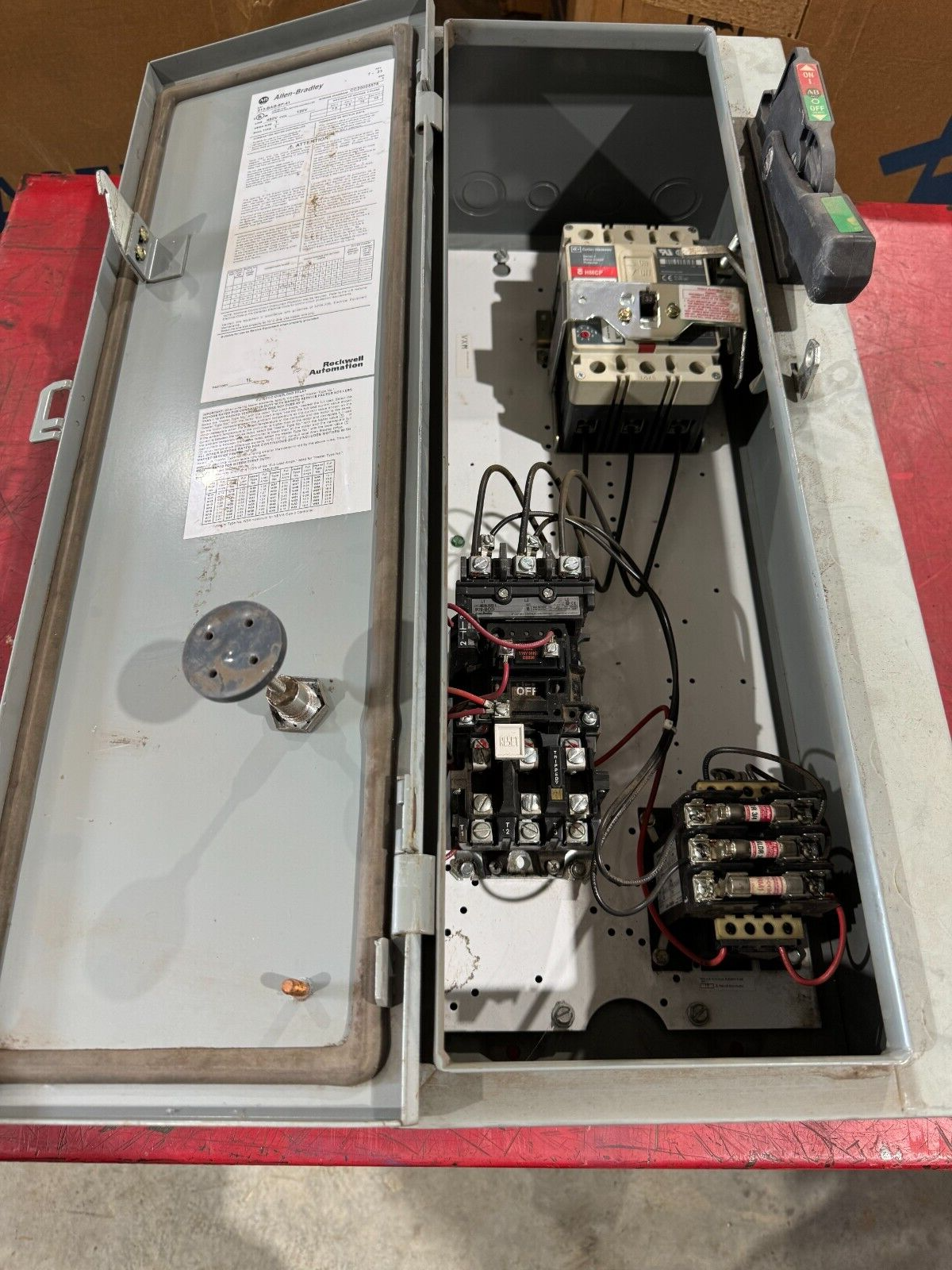 NEW SURPLUS ALLEN-BRADLEY SIZE 1 COMBINATION STARTER 513-BAB-6P-41