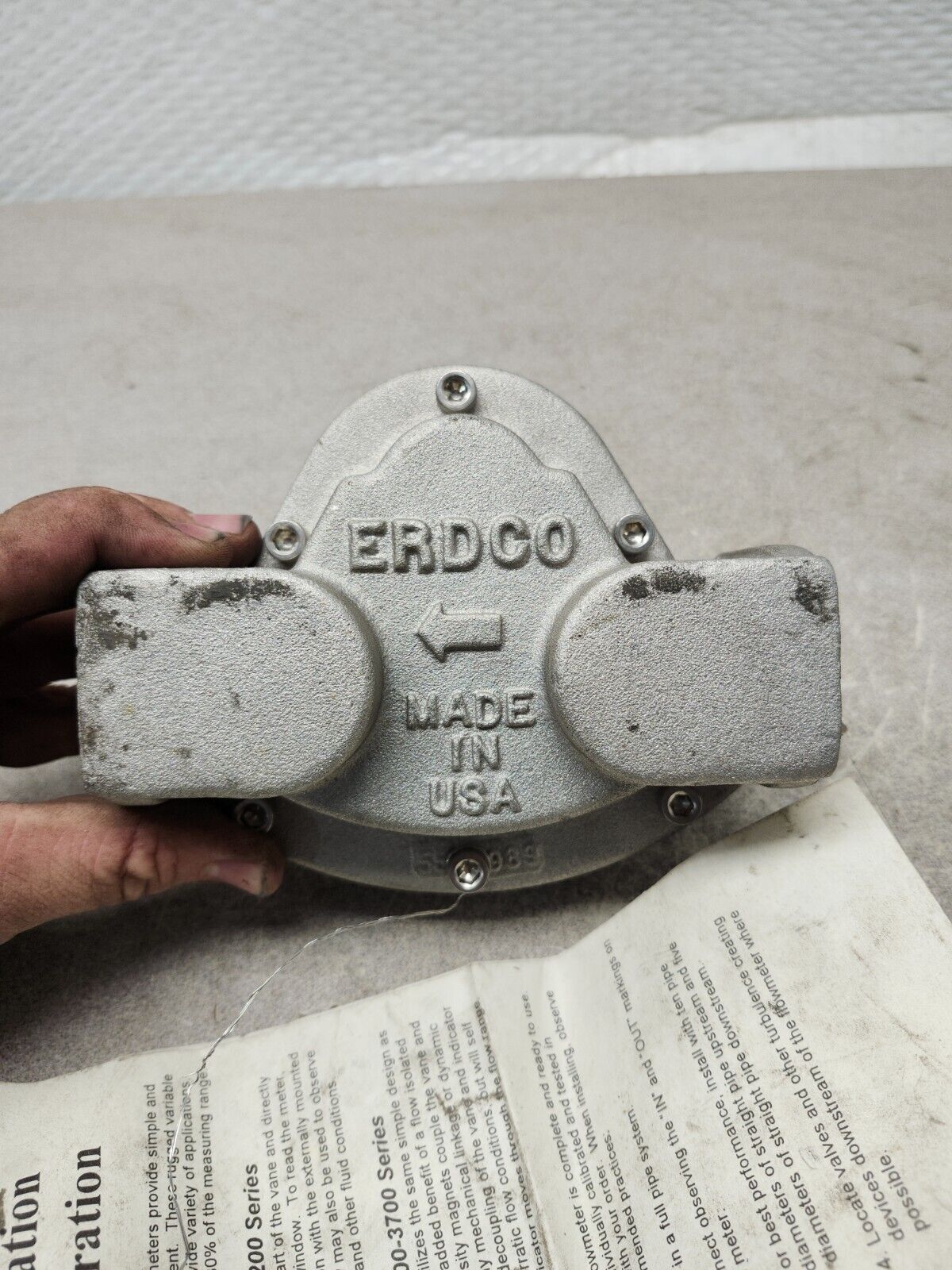 NEW NO BOX SEE FLO METER 3213-04T0-11