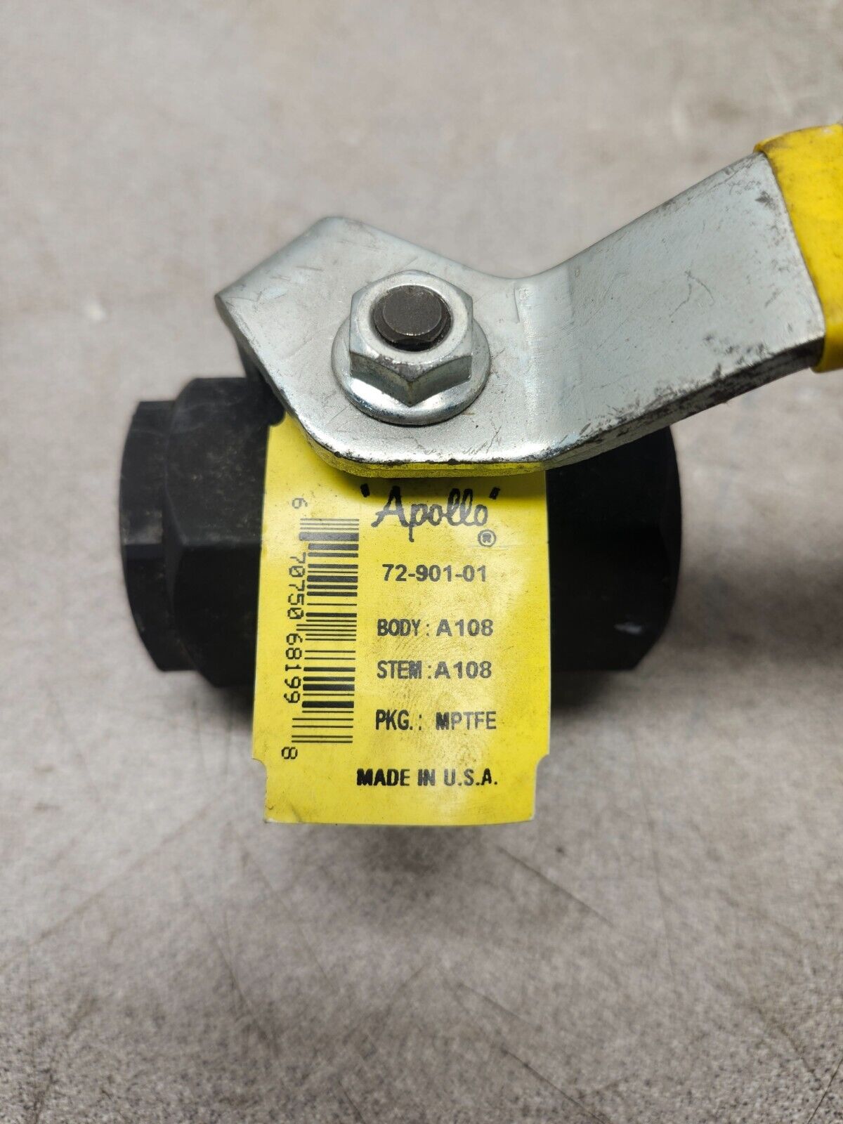 NEW NO BOX Apollo Ball Valve 1/4" Carbon Steel High Pressure 3000 CWP 72-901-01