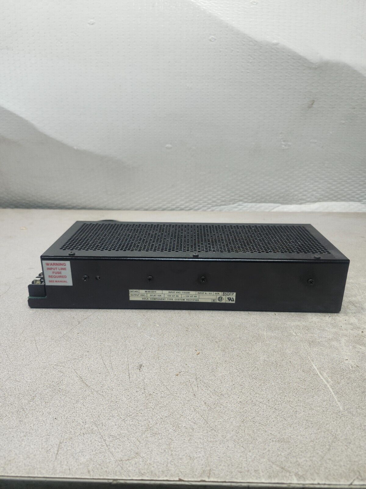 NEW IN BOX SOLA SWITCHING POWER SUPPLY 86853310 85DFP