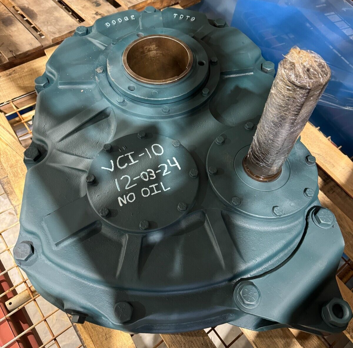REBUILT DODGE TDT926 SHAFT MOUNT SIZE 9 GEAR REDUCER 25.66 RATIO TORQUE-ARM