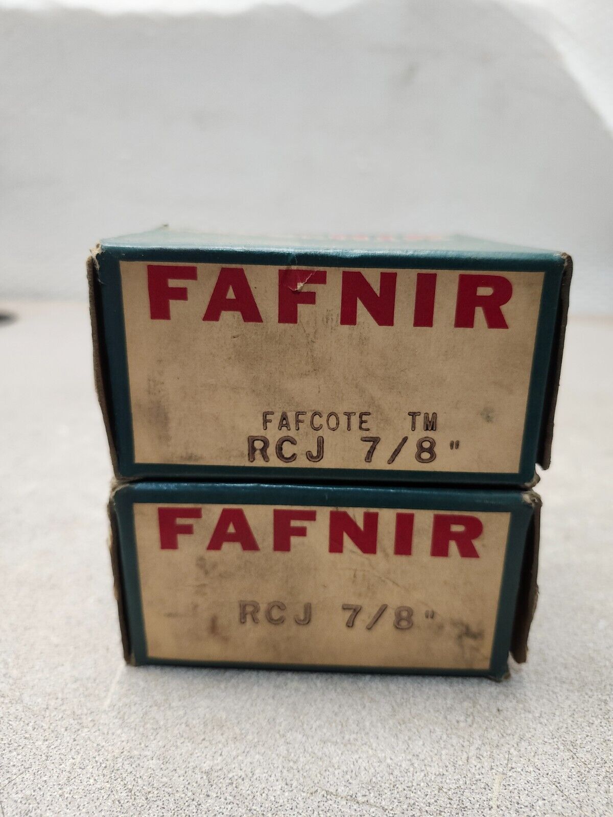 NEW IN BOX LOT OF 2 FAFNIR MOUNT BALL BEARING RCJ 7/8''