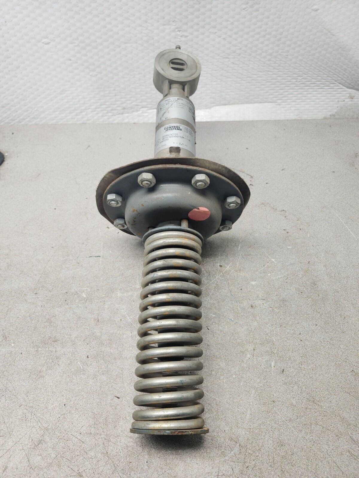 USED SCUBERT&SALZER CONTROL SYSTEMS Actuator VALVE 8010/025VD0112M