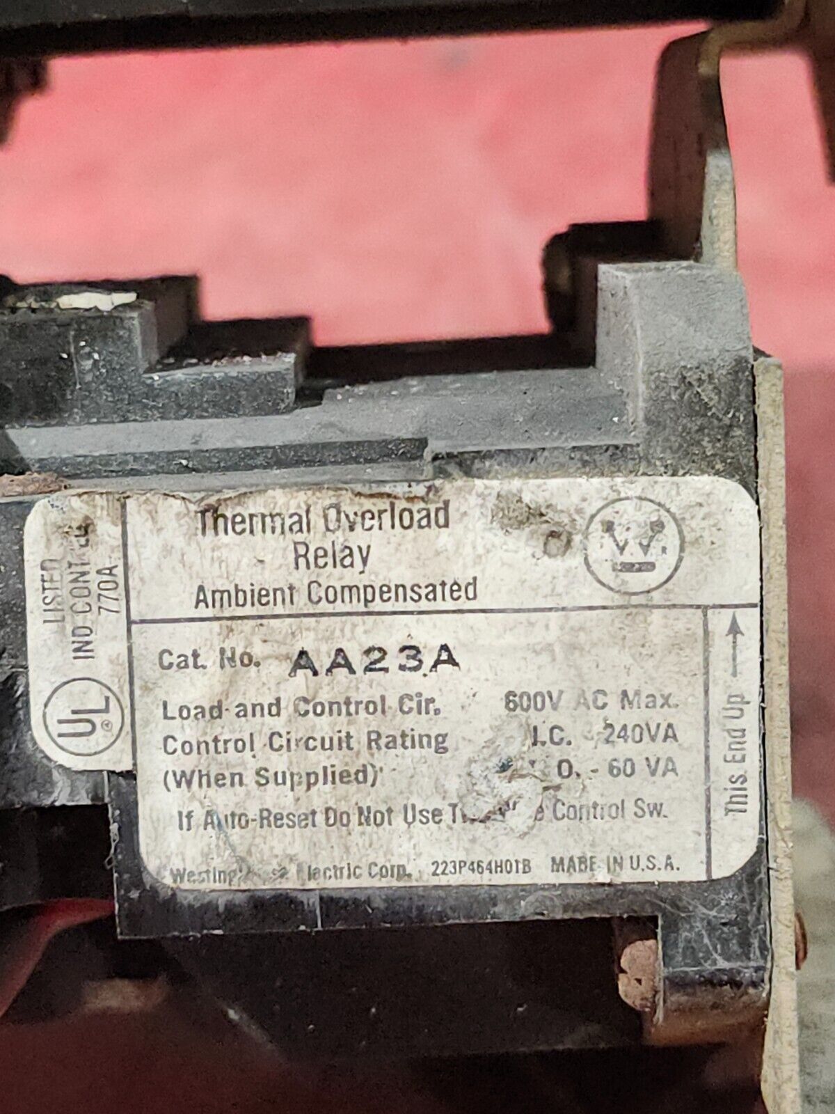 USED Westinghouse Size 2 45 Amps Starter A200M2CACM