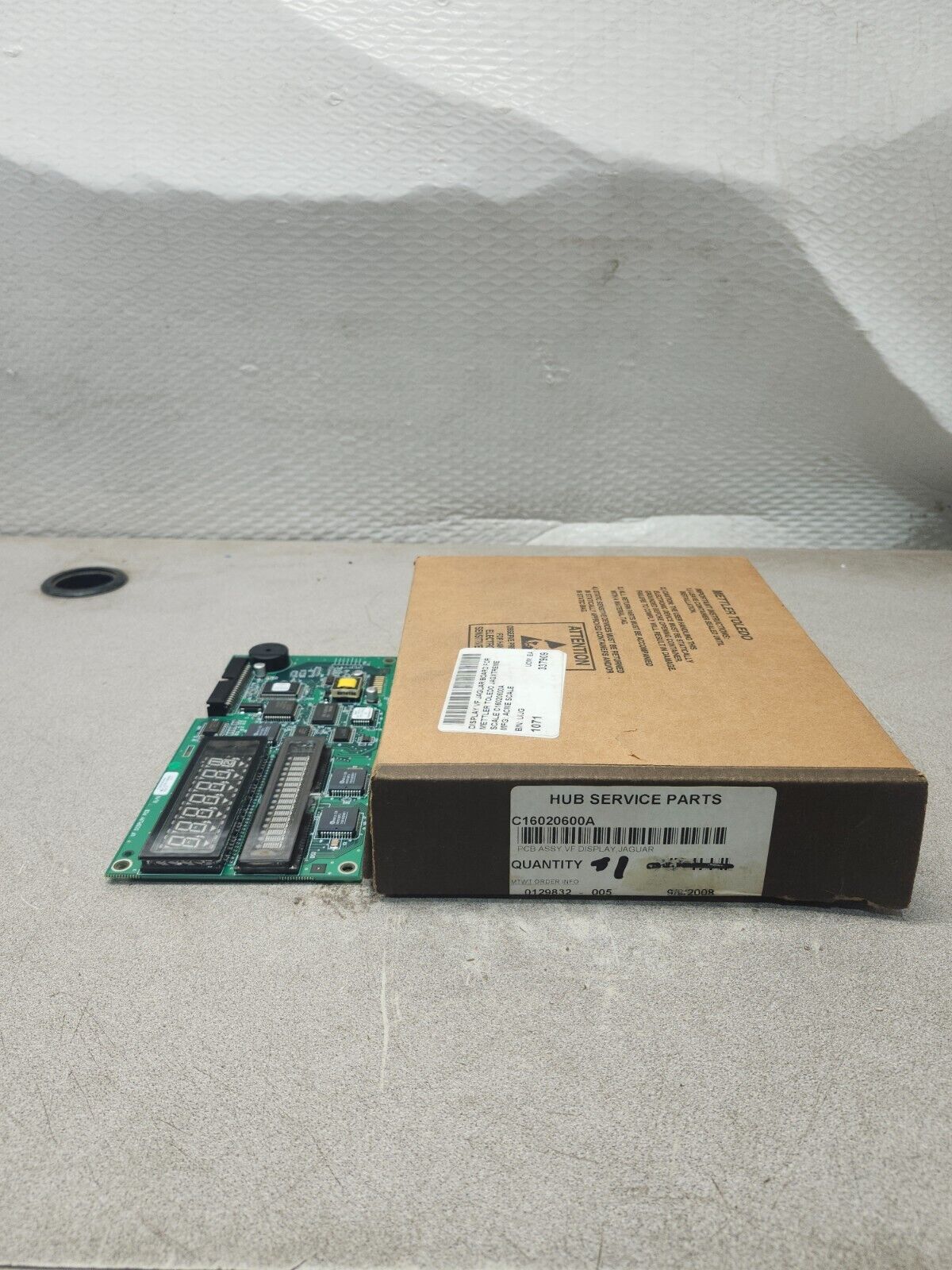 NEW IN BOX LOT OF 2 Mettler Toledo VF Display PCB Circuit Board C16020600A