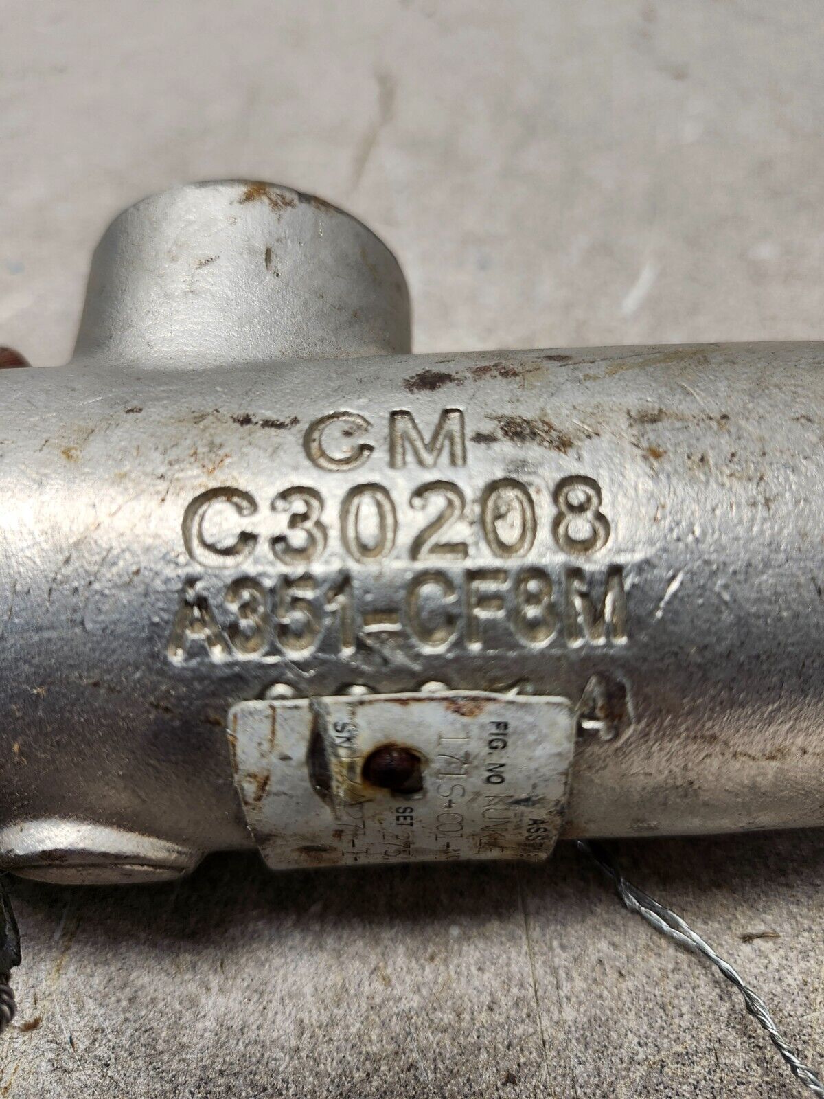 USED Kunkle Pressure Relief Valve, 1/2",225psi 171S-C01-MG