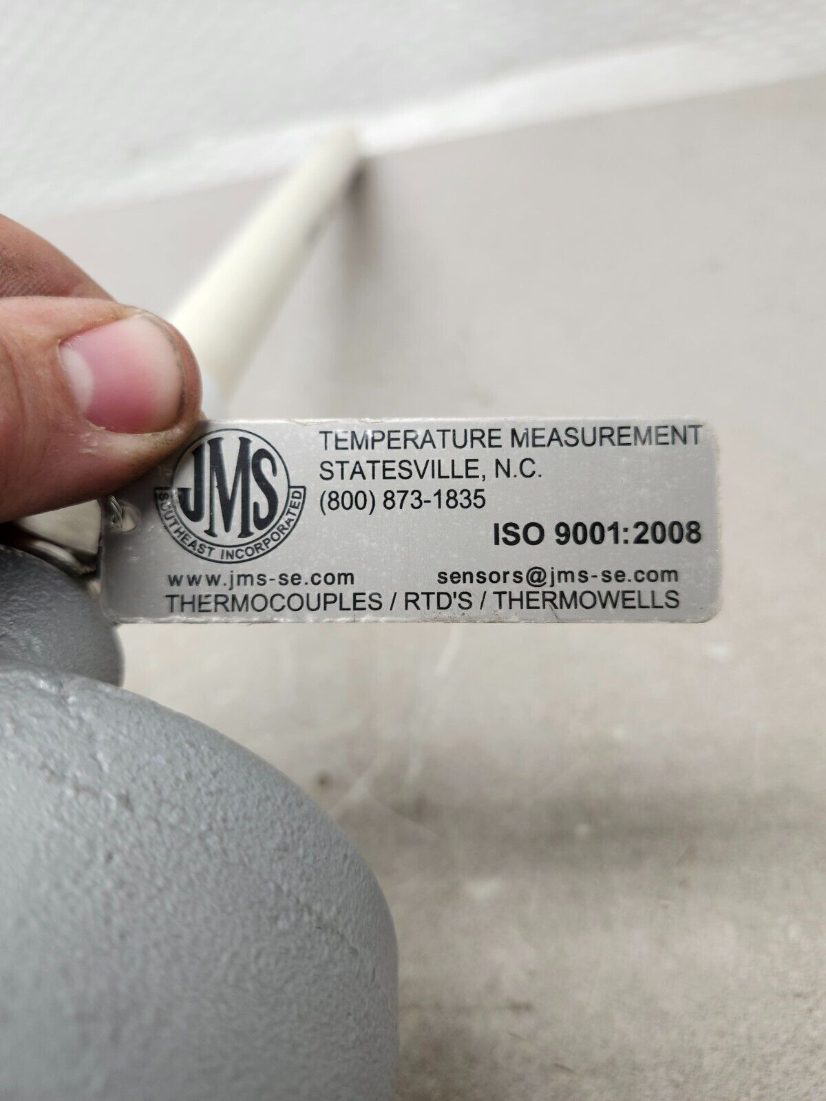 NEW IN BOX JMS TEMPERATURE MEASUREMENT W/ THERMOCOUPLE 451D-TE-3508