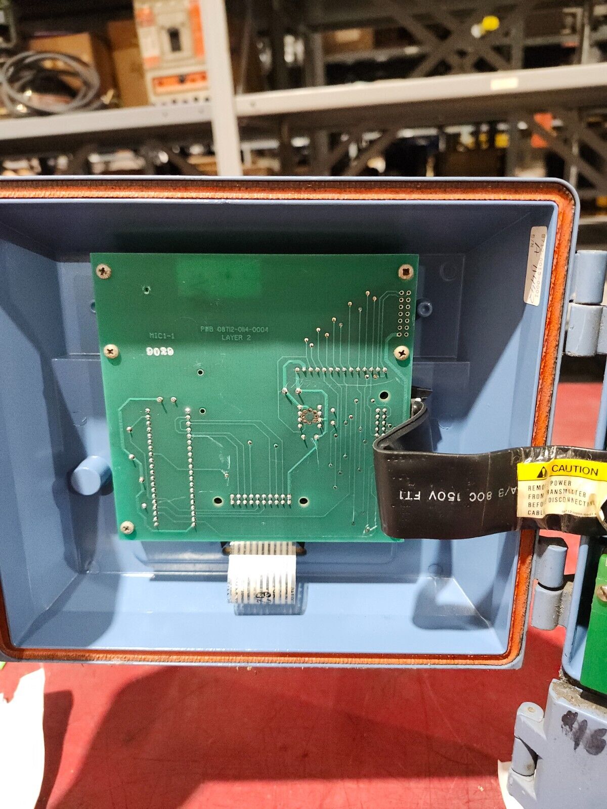 USED ROSEMOUNT MAGNETIC FLOWMETER TRANSMITTER 8712CP12M4