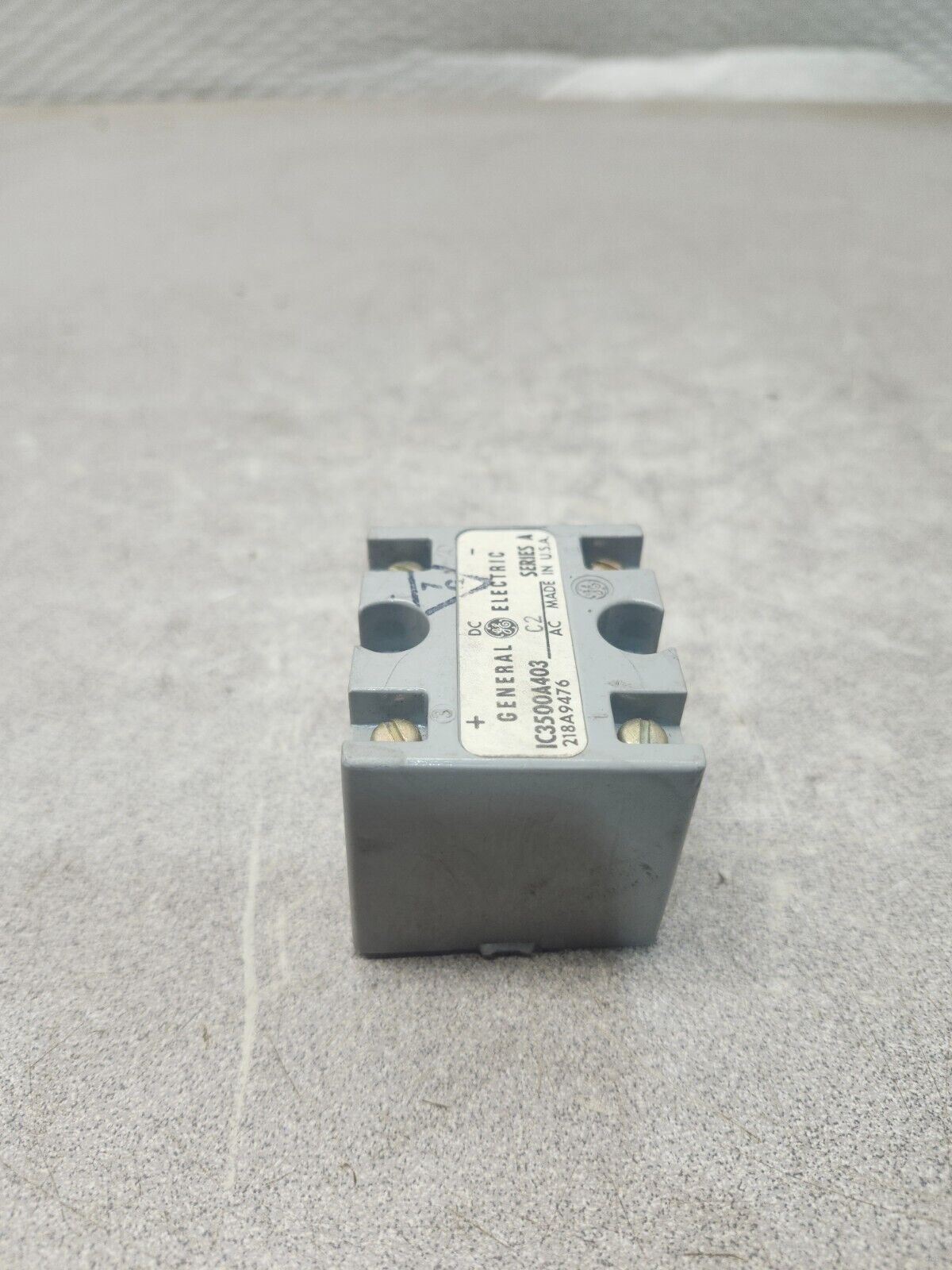 USED GENERAL ELECTRIC RECTIFIER IC3500A403C2
