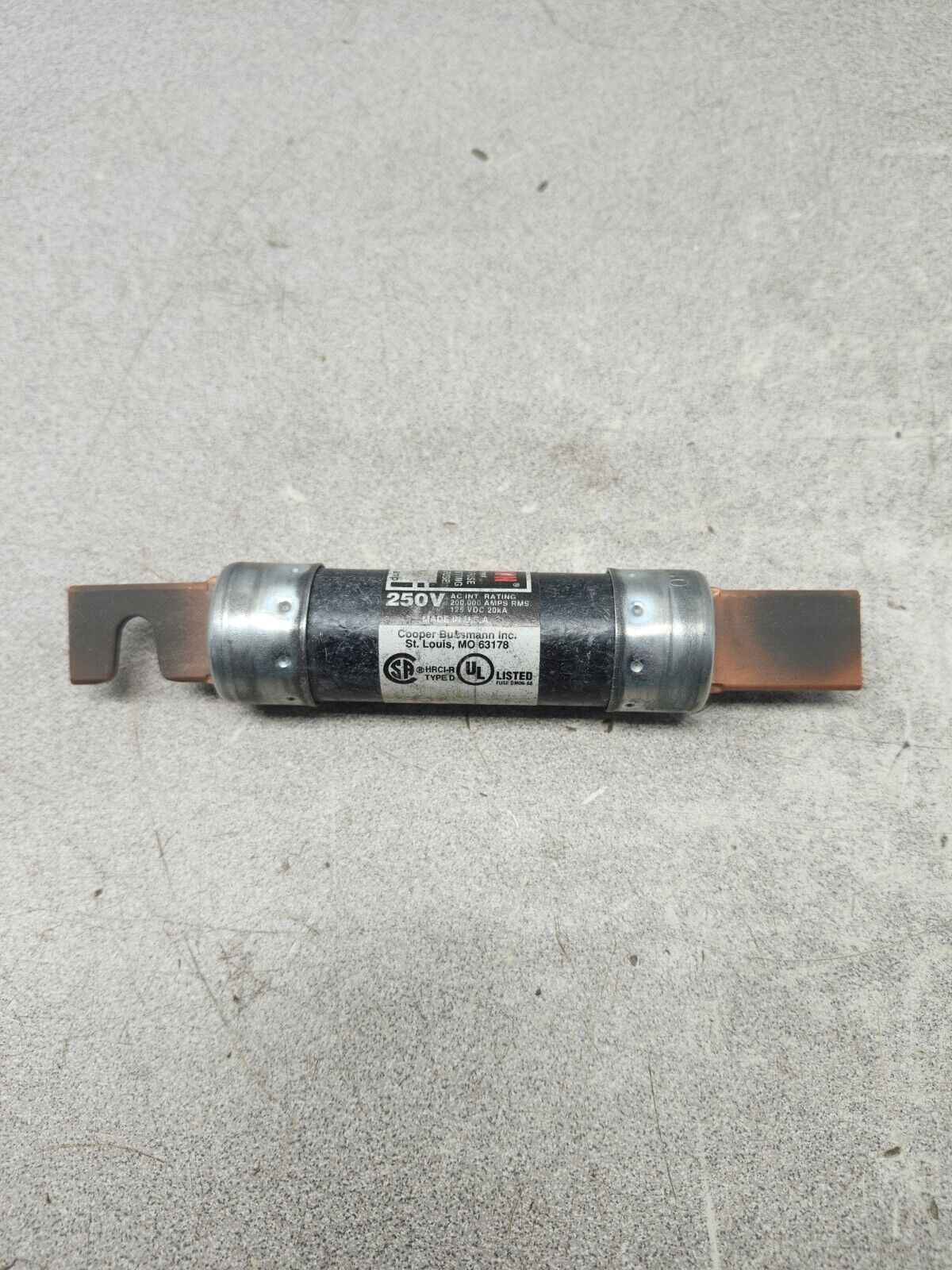 NEW IN BOX LOT OF 5 BUSSMAN FUSETRON CLASS RK5 FUSES FRN-R-80