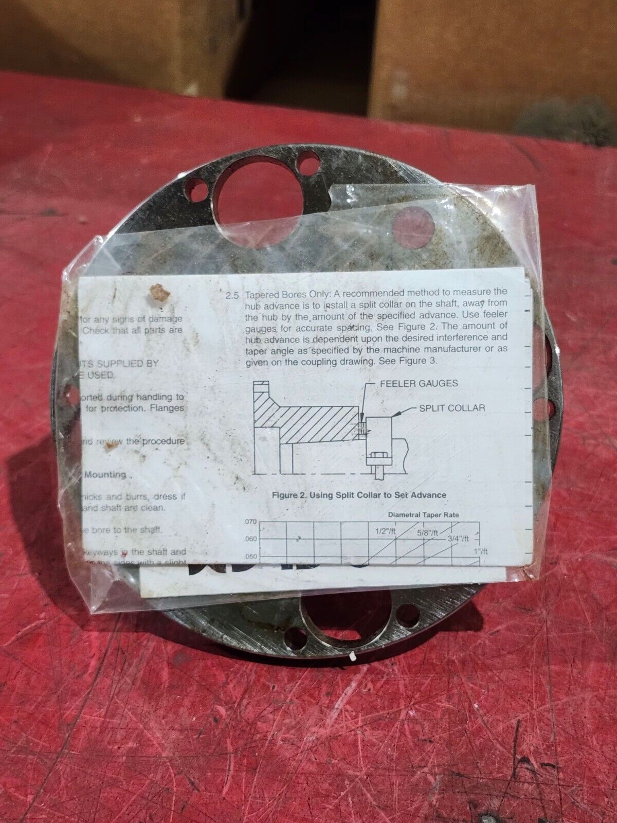 NEW IN BOX KOP-FLEX DISC COUPLING 204KD10SHUB