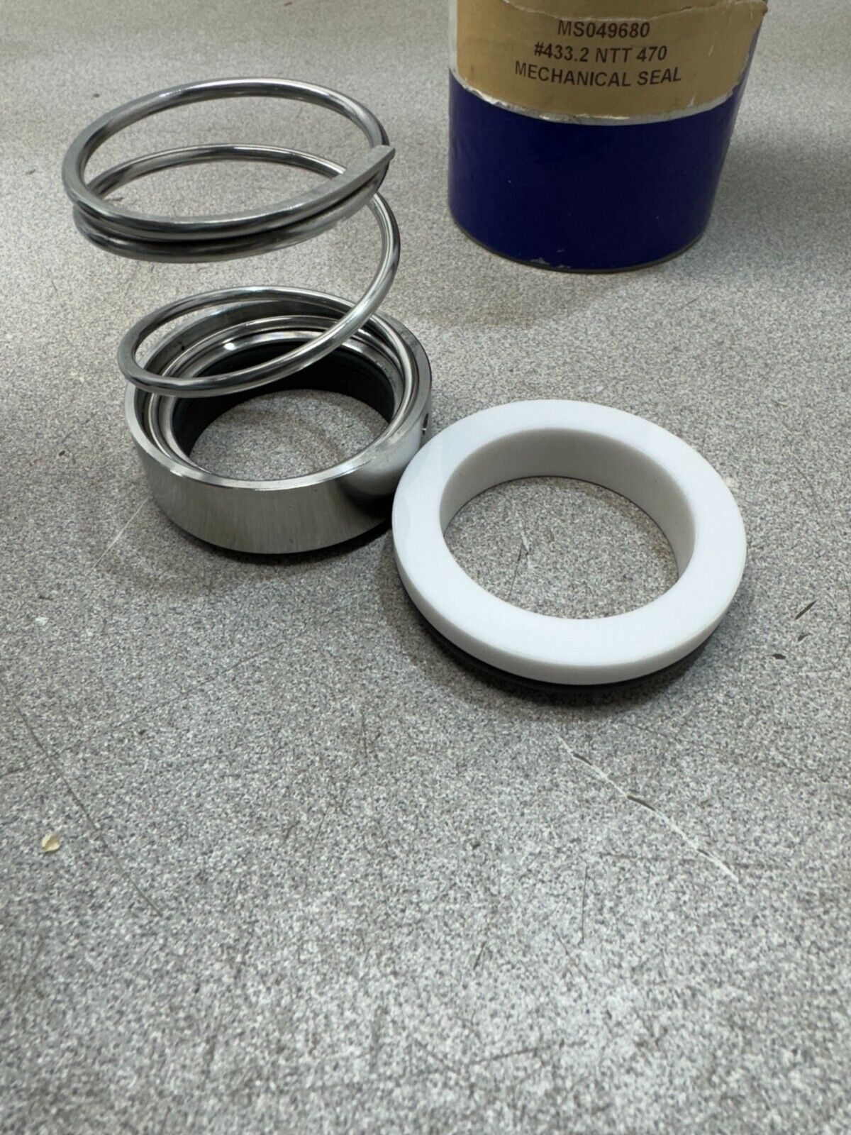 NEW SHANLEY PUMP & EQUIPMENT MS049680 MECHANICAL SEAL #433.2 NTT 470